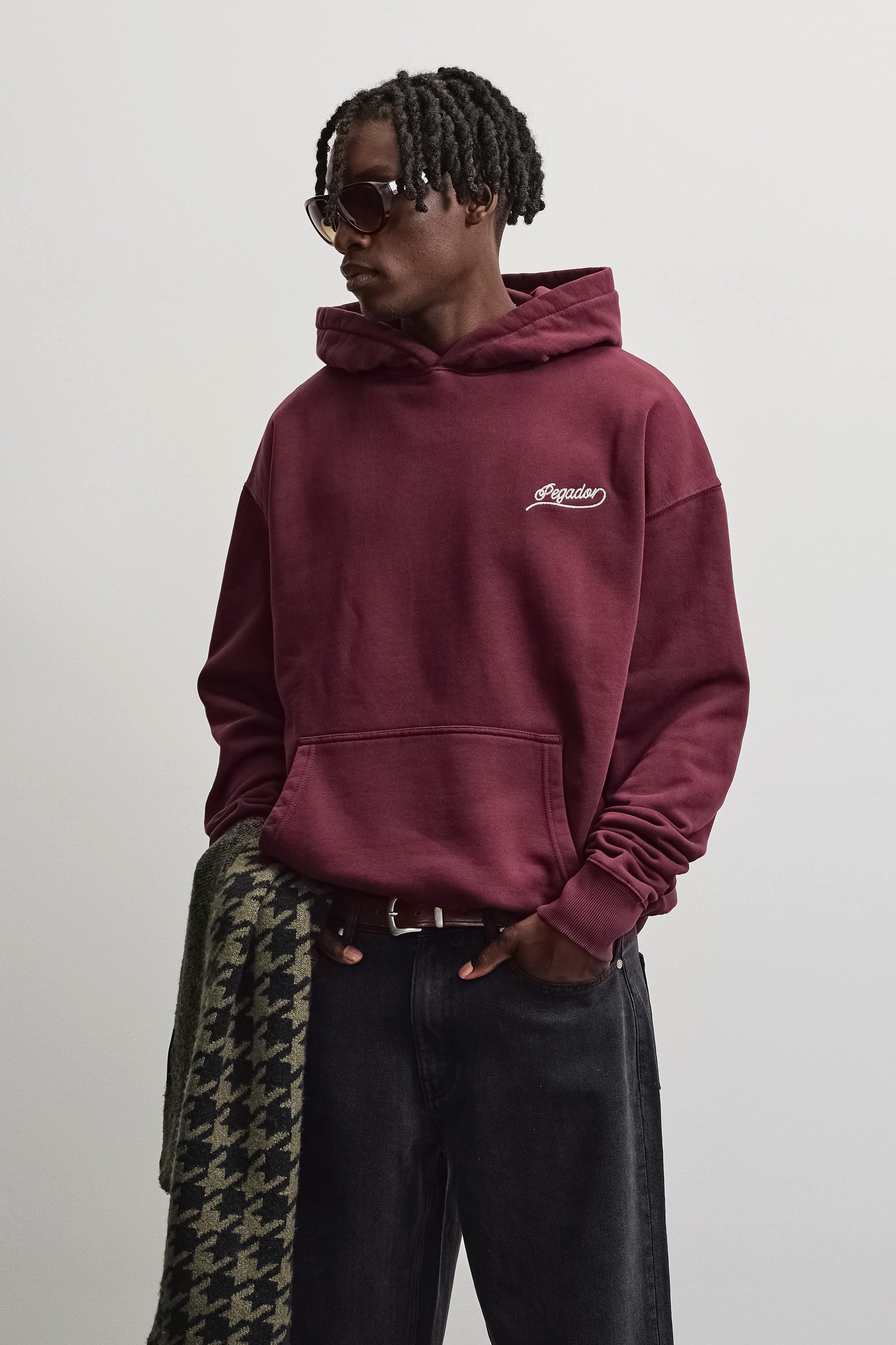 PEGADOR Kapuzensweatshirt Massa Oversized Hoodie Baumwollmischung, oversize
