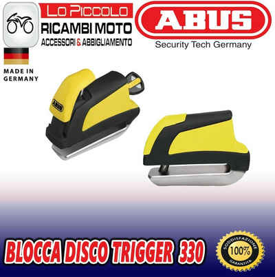 ABUS Bremsscheibenschloss Trigger 330 yellow Bolzen 9.5mm