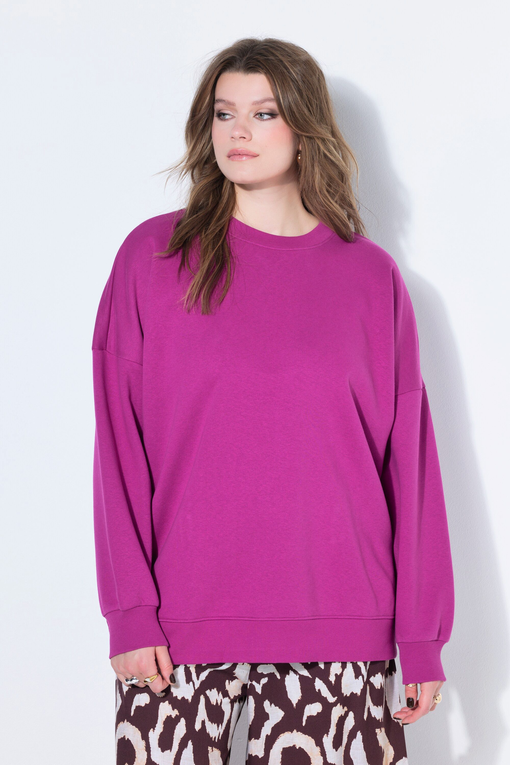 Studio Untold Sweatshirt Sweatshirt Oversize Shape extra lang günstig online kaufen