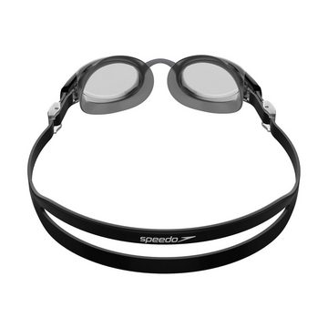 Speedo Schwimmbrille Speedo Mariner Pro Black/Translucent/White/Smoke, Anti-Fog & UV-Schutz