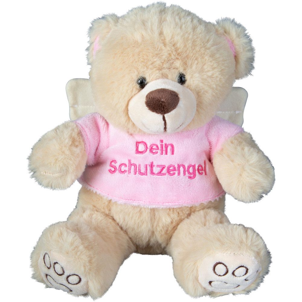 Besttoy Plüschfigur Besttoy - Plüsch Bär in beige - mit rosa Shirt und Flüg günstig online kaufen