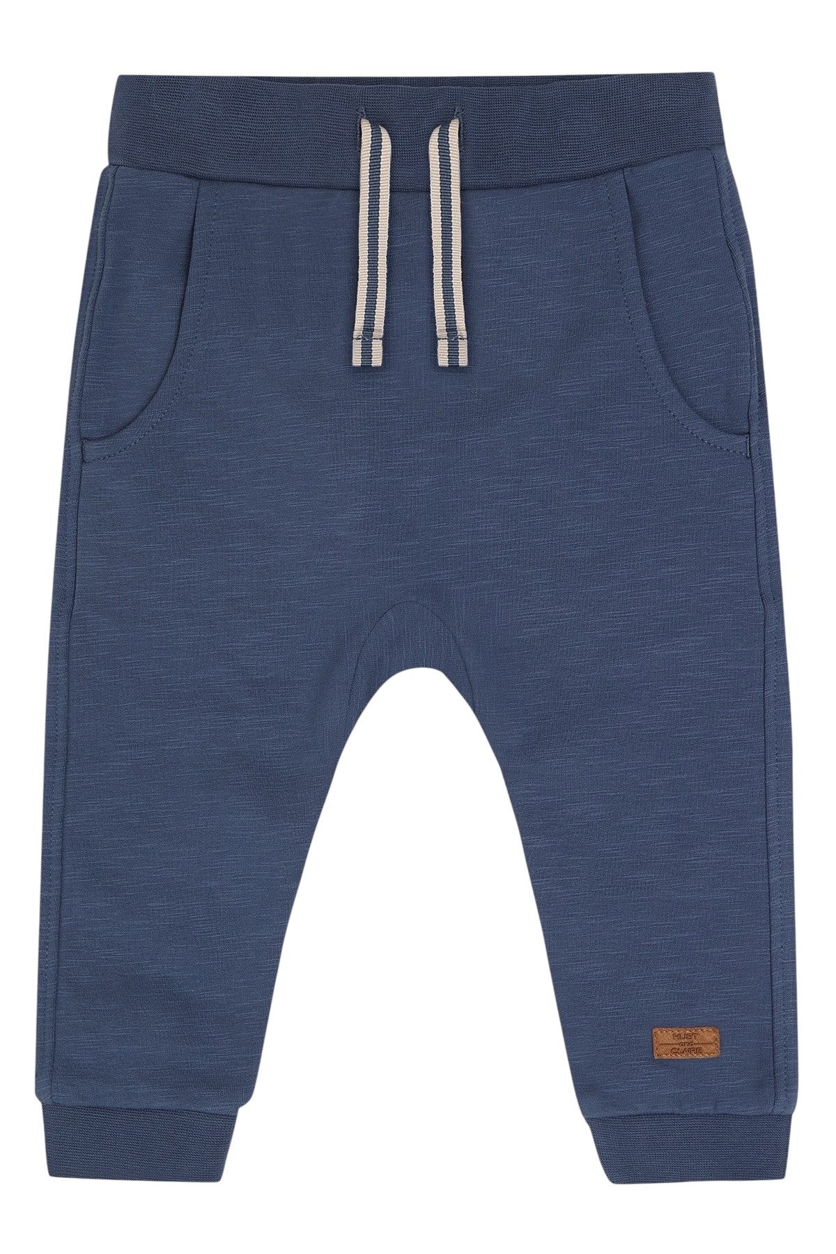 Hust & Claire Sweathose HCGeorgey Solid (1-tlg) HCGeorgey Solid Brushed Jungen Jogginghose Vintage Indigo