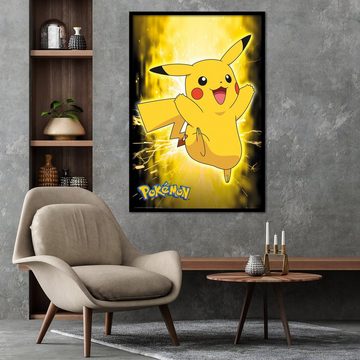 GB eye Poster Pokémon Poster Pikachu Neon 61 x 91,5 cm