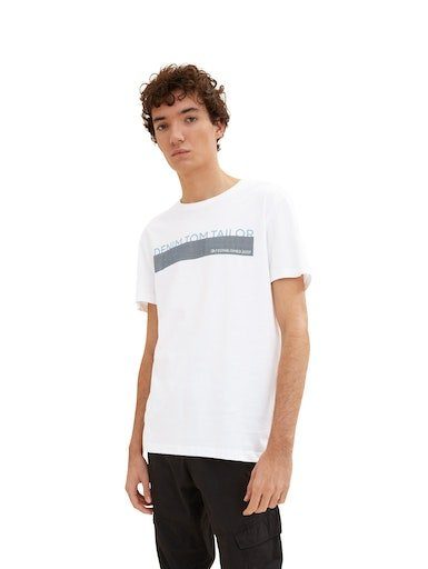 TOM TAILOR Denim T-Shirt weiß/schwarz/marine (Packung, Farben 3-tlg) in verschiedenen