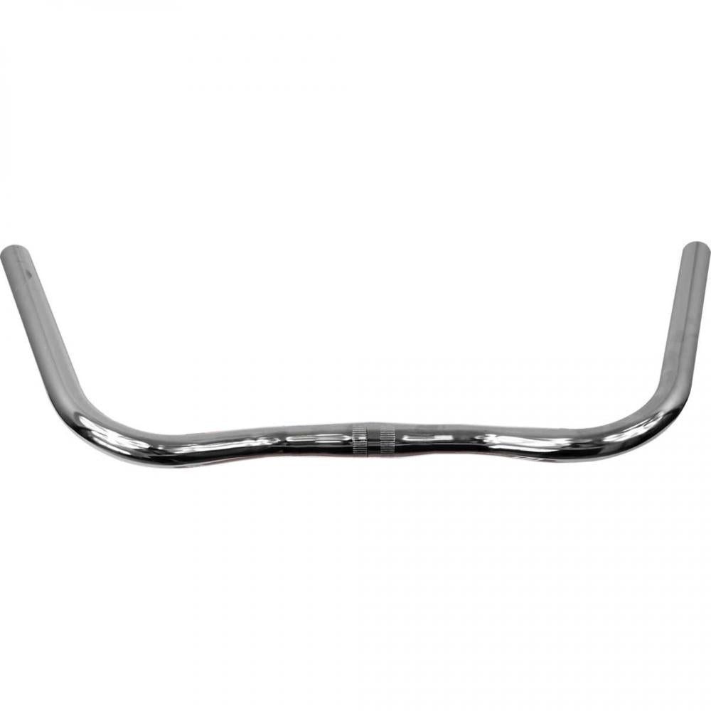Fahrradlenker Ergotec Lenker Bügel NSU Ø 25,4 mm 550 mm Höhe 40 mm 67° silber Sicher