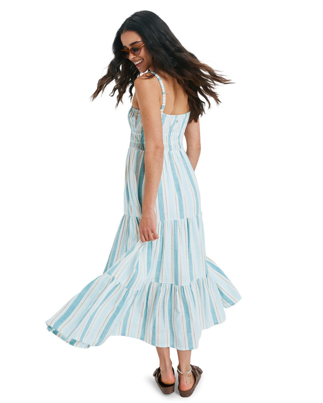 Roxy Trägerkleid Sunshine Coastline Stripe günstig online kaufen