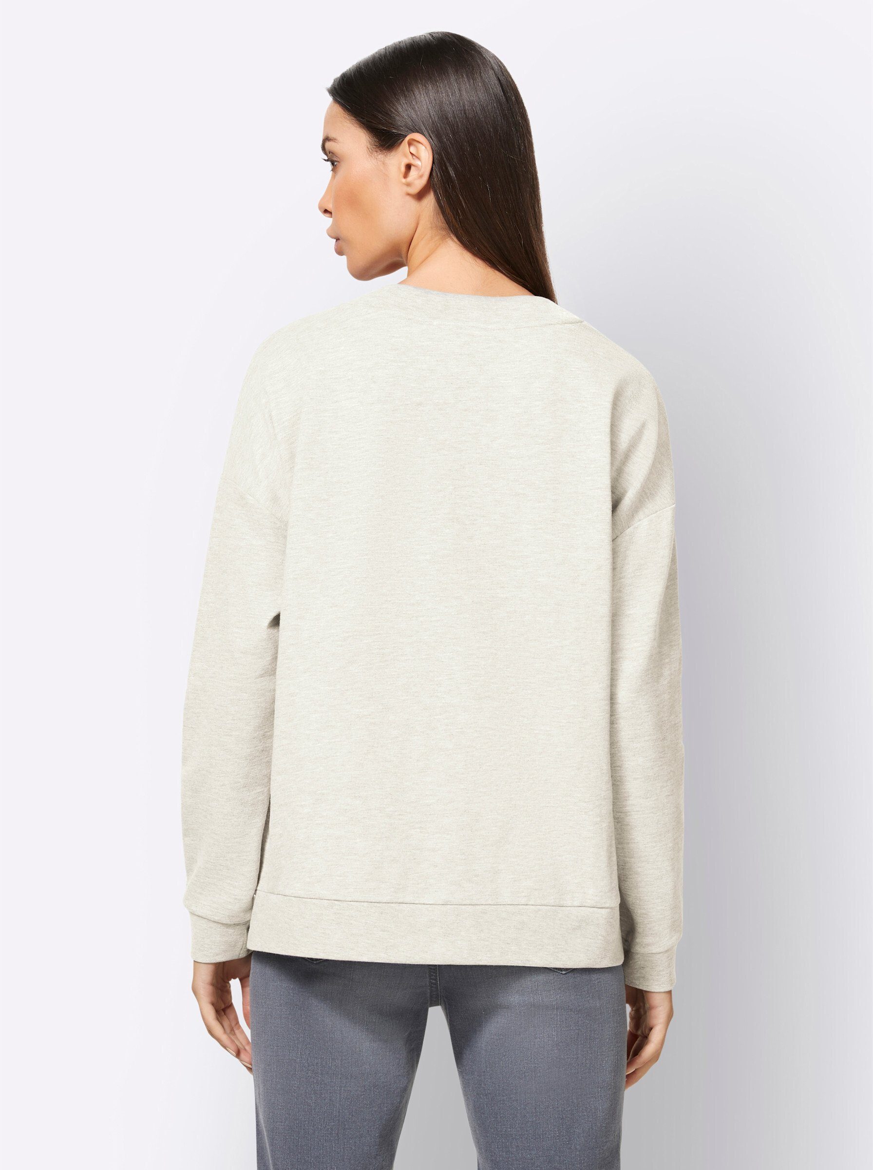 heine ecru-bedruckt Sweater