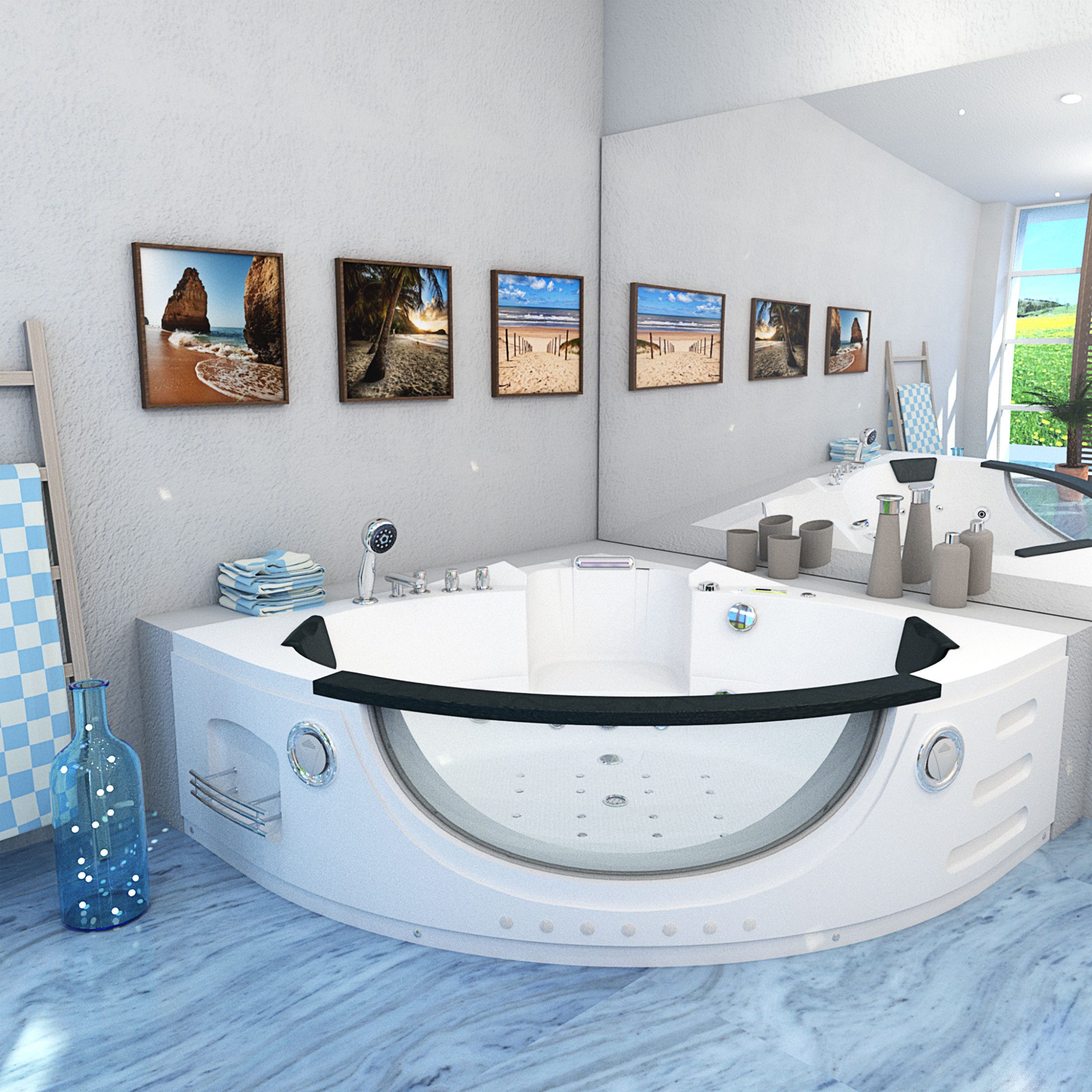 AcquaVapore Whirlpool-Badewanne Whirlpool Pool Badewanne Wanne günstig online kaufen