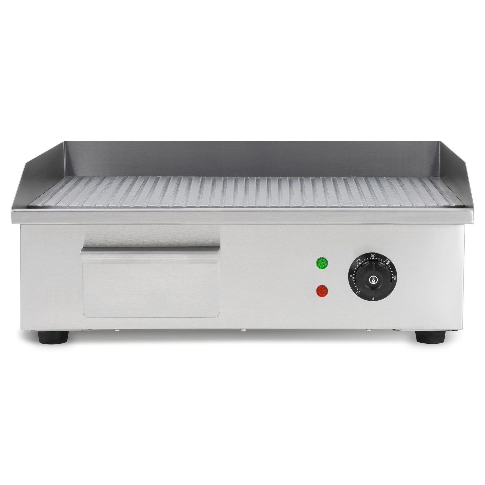 vertes Elektrogrill Grillplatte Bratplatte Plancha Grill Elektrisch 3000W, 3000 W