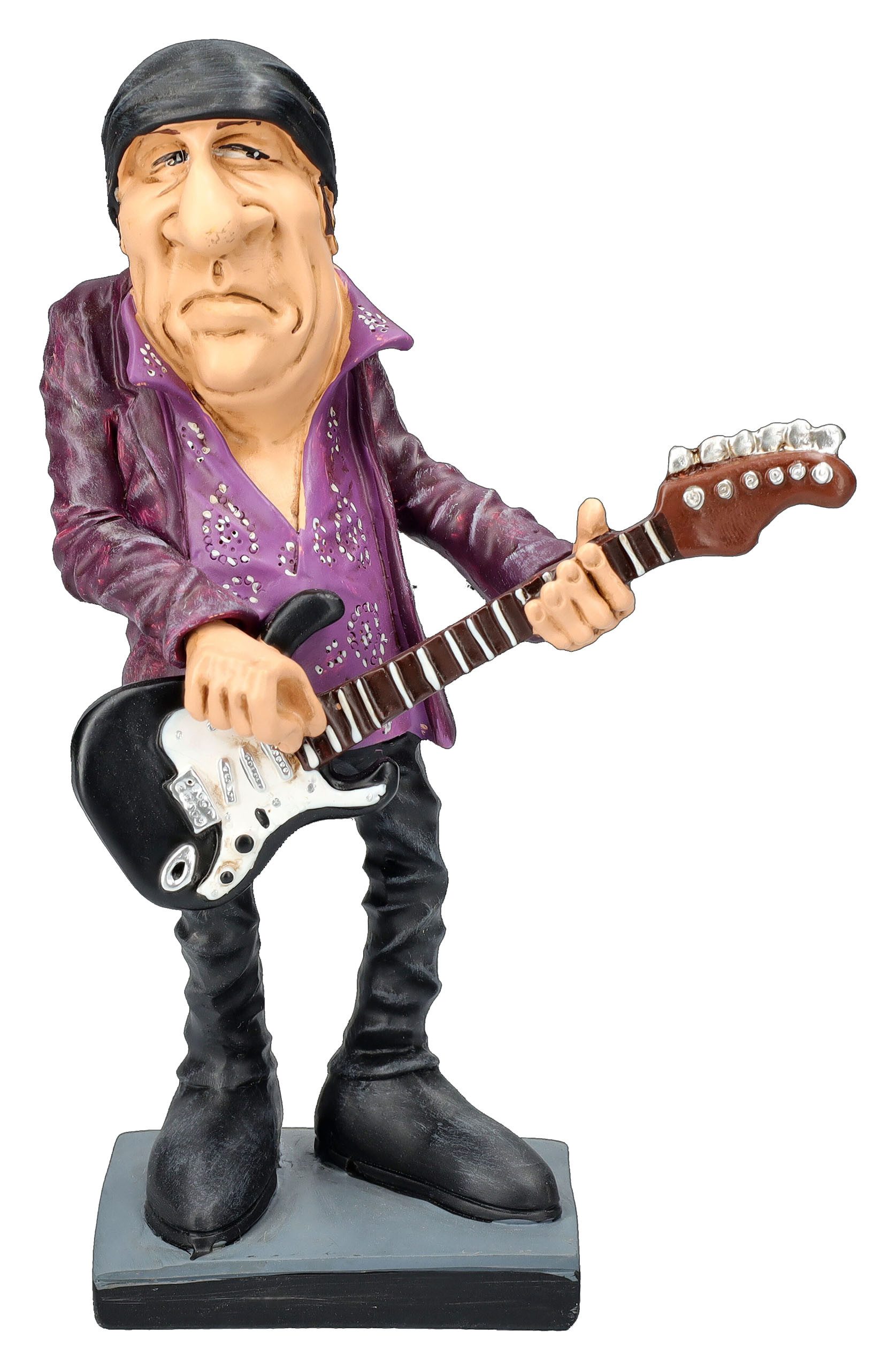 Dekofigur Rockstar Figur – Steve Karikatur Statue von Warren Stratford 16.5 cm