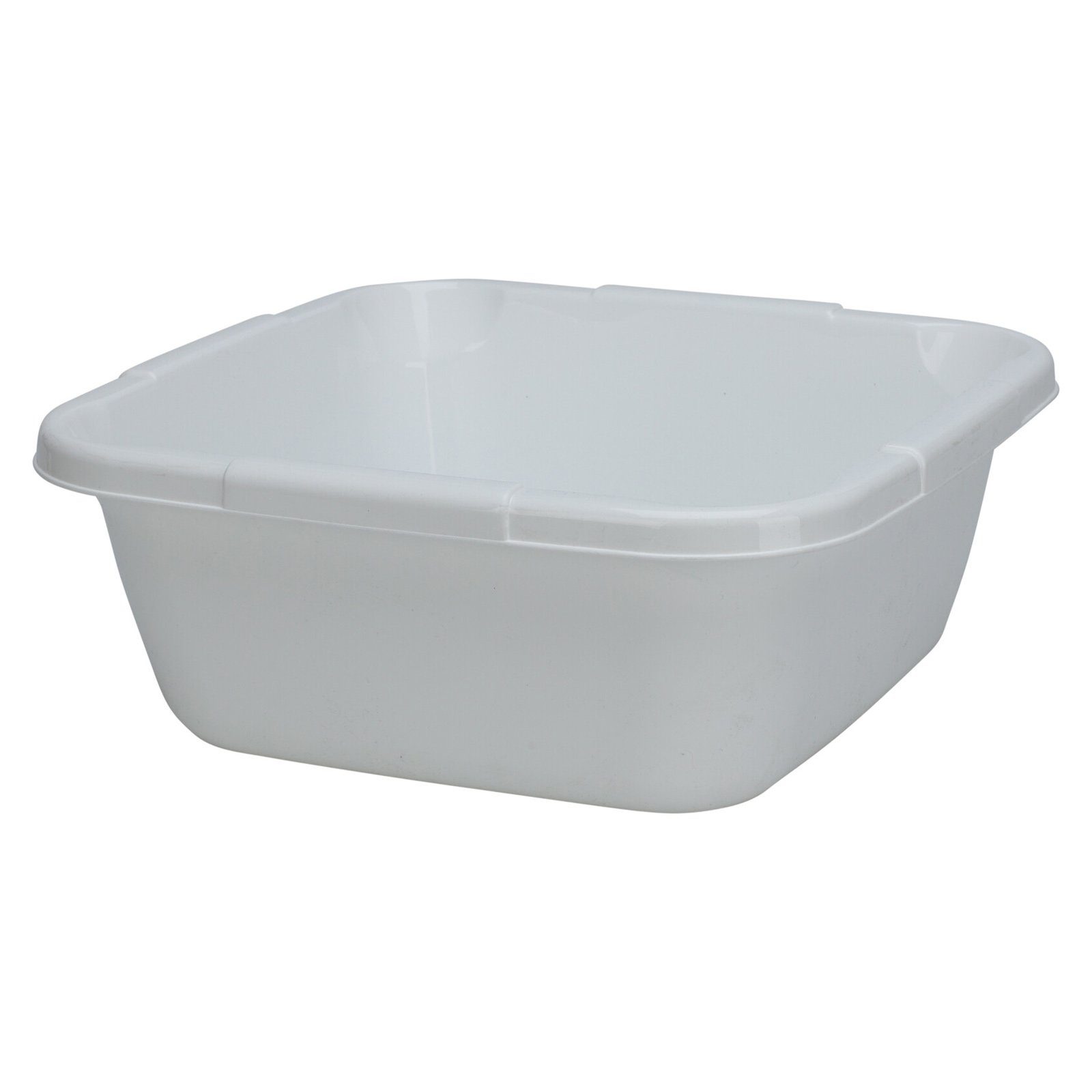 HAC24 Schüssel Spülschüssel Waschschüssel Spüle Camping Abwaschschüssel, Robust, Eckig 14 Liter 38 x 38 x 15 cm