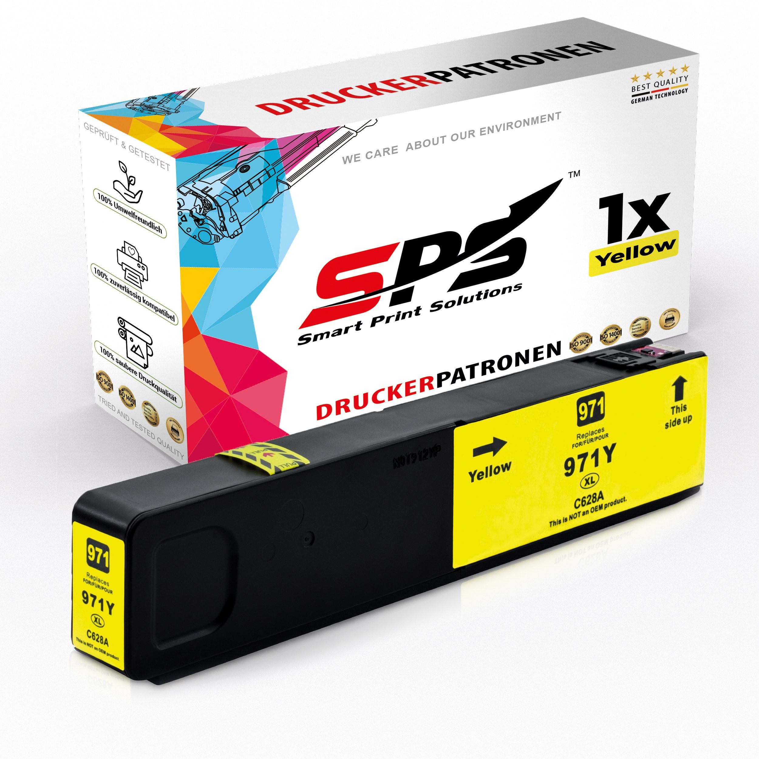 SPS Kompatibel X451DN HP CN628 971XL Officejet für (1er Pack) Tintenpatrone Pro