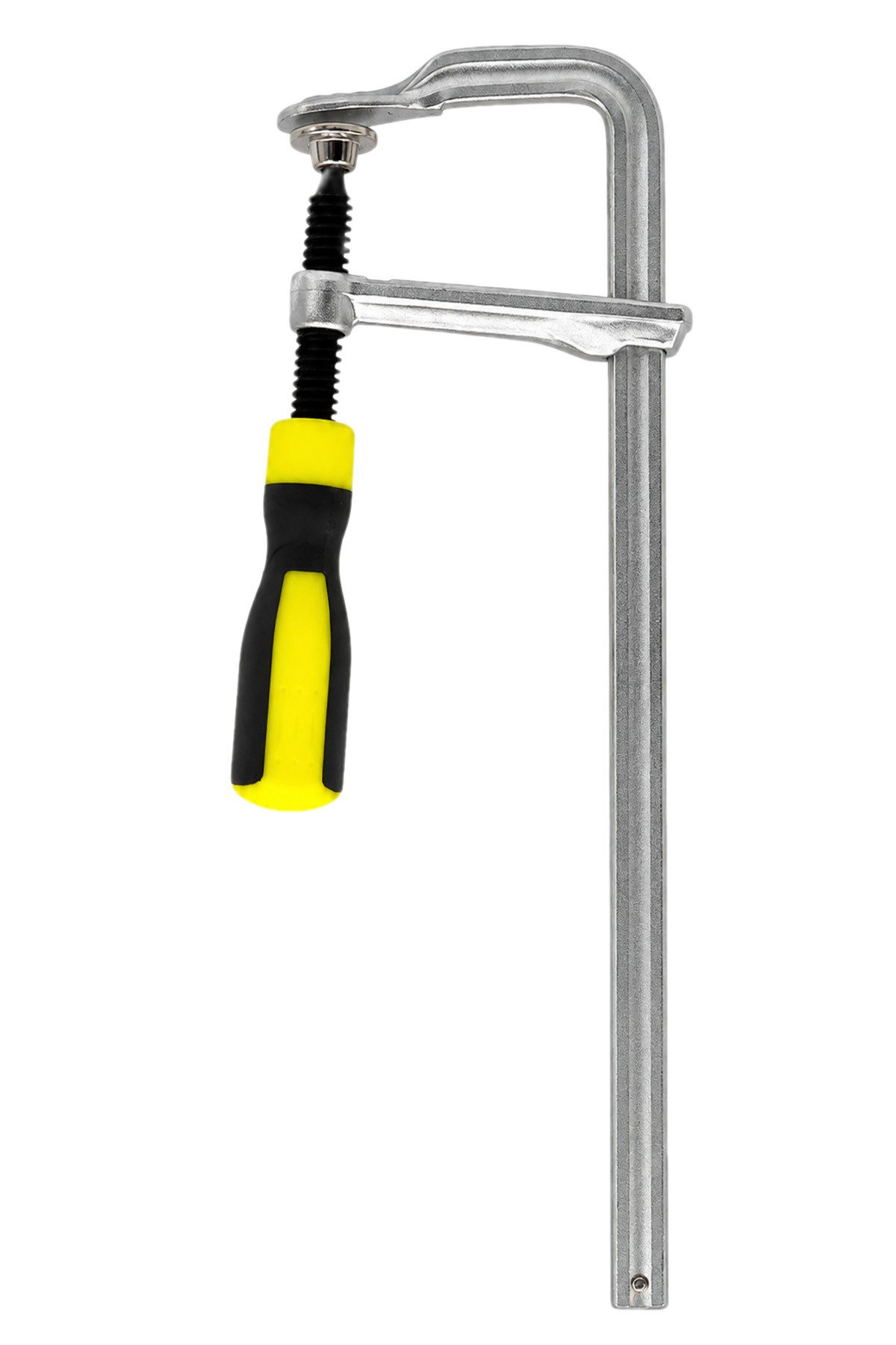 WELDINGER Schraubzwinge Schlosser-Schraubzwinge 80x300 mm Ganzstahl 2K-Griff geschmiedet, (1 St), 80x300 mm, Ganzstahlqualität, 2K Griff