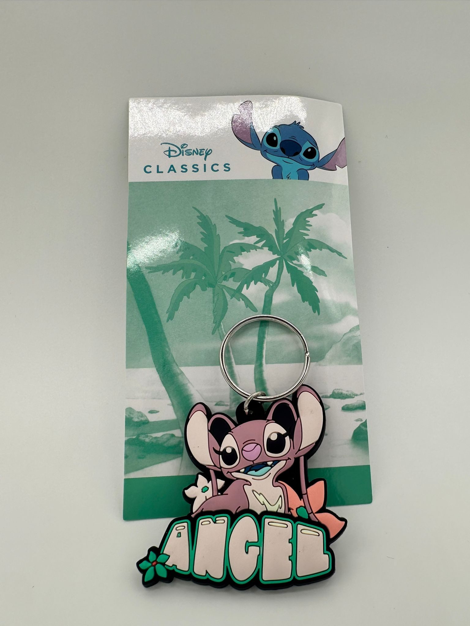 Disney Schlüsselanhänger Schlüsselanhänger Disney Lilo& Stitch Angel, Schlüsselanhänger Haustierschlüsselanhänger Geschenk Hund Frau Herren