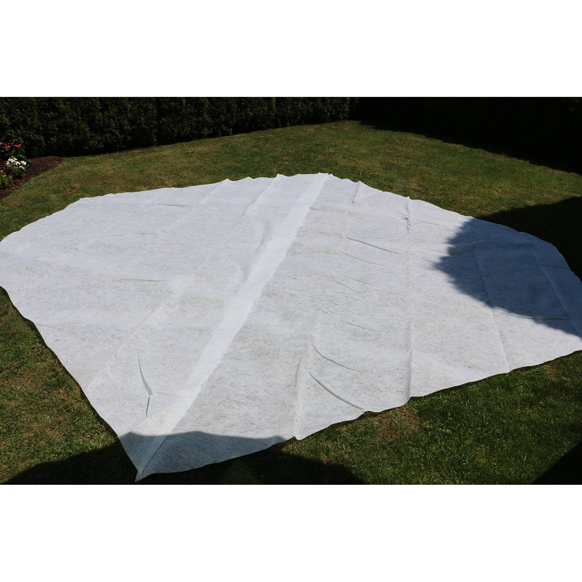 SUMMER FUN Pool-Bodenschutzfliese Extra Bodenschutzvlies für Rundbecken Ø 600 cm, Komplett-Set, 1-St.