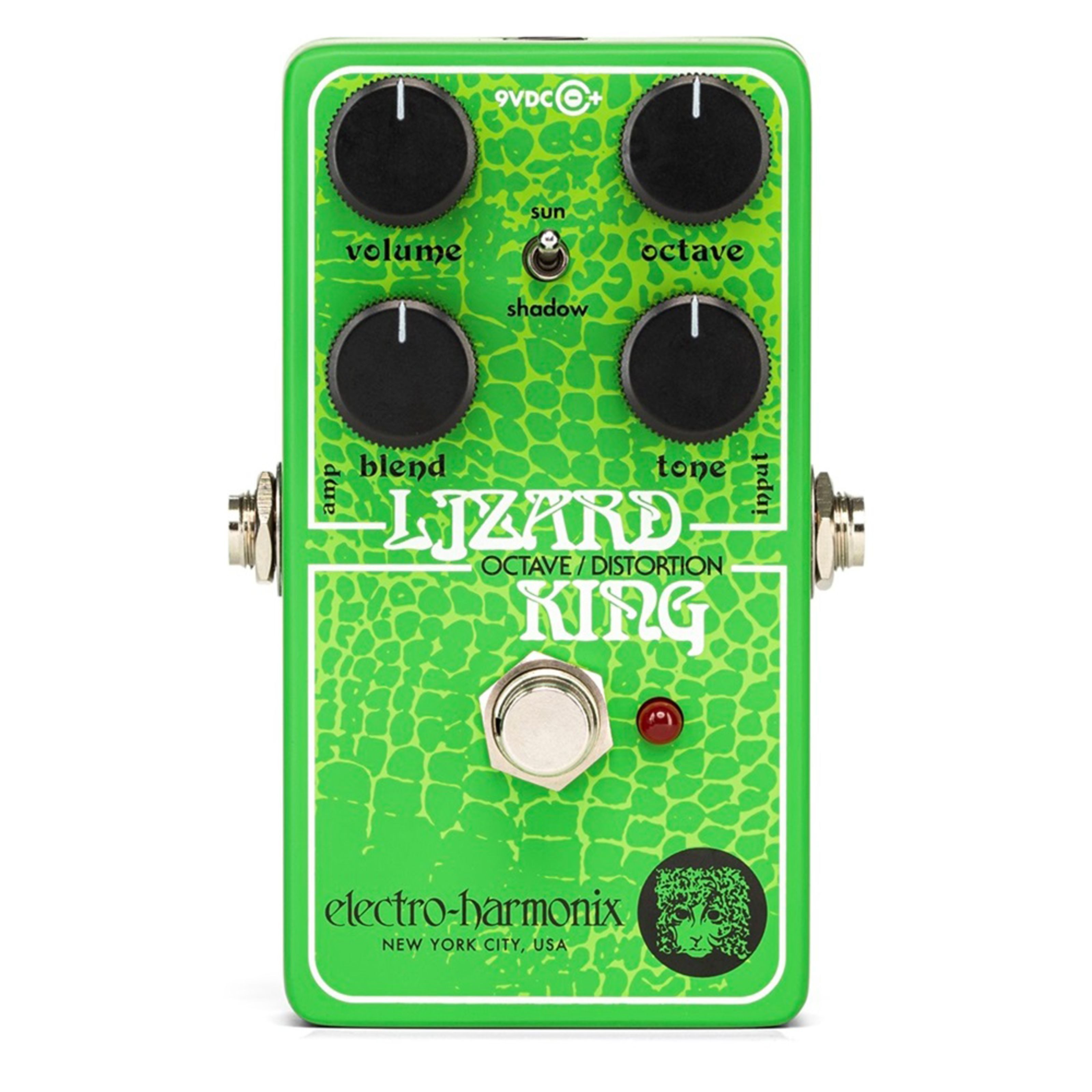 Electro Harmonix Musikinstrumentenpedal, (Bass-Effektgeräte, Bass-Effektpedale), Lizard King Bass Octave Fuzz - Bass Effektpedal