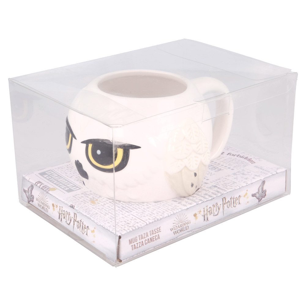 Stor Tasse Harry Potter Hedwig Tasse im Geschenkkarton, Keramik