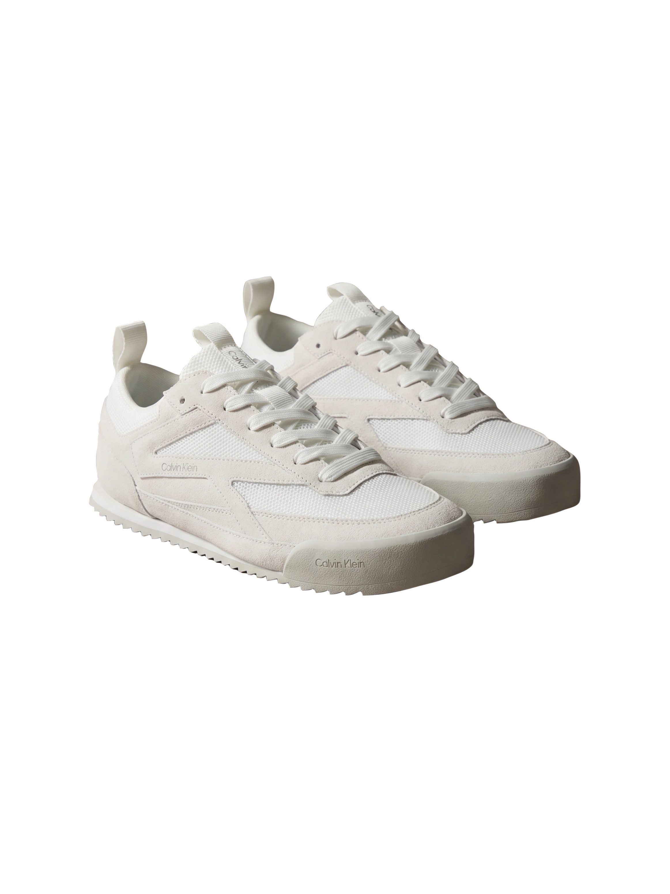Calvin Klein LOW PRO RUNNER MIX MAT Sneaker Freizeitschuh, Halbschuh, Schnürschuh mit seitlichem Logoschriftzug