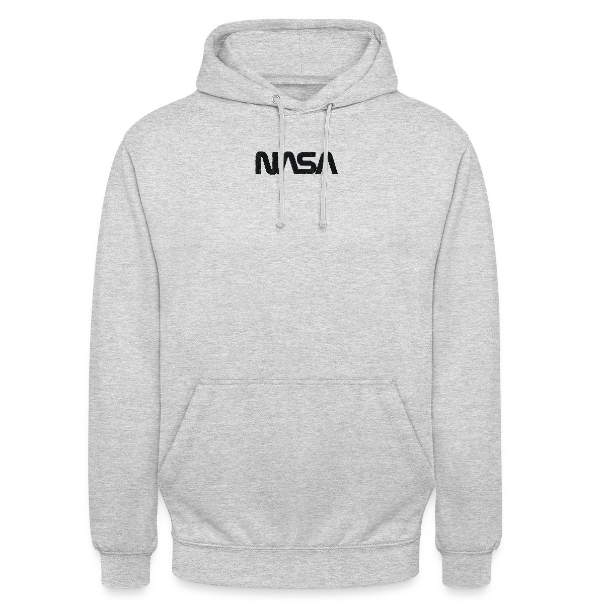 Hoodie NASA Logo Schwarz Stick Unisex Hoodie