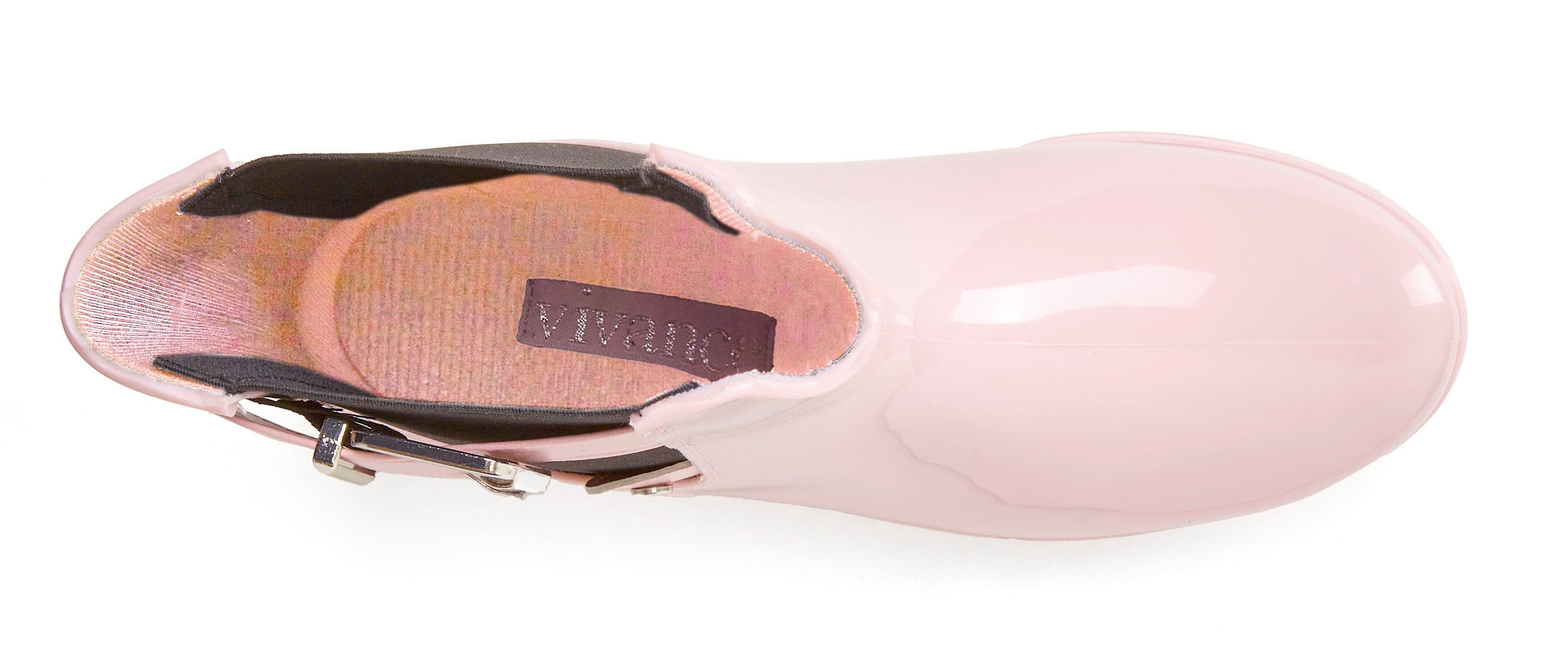 Vivance Gummistiefelette Gummistiefel im Chelsea-Look, Schlupfstiefel, Boots, Stiefel VEGAN