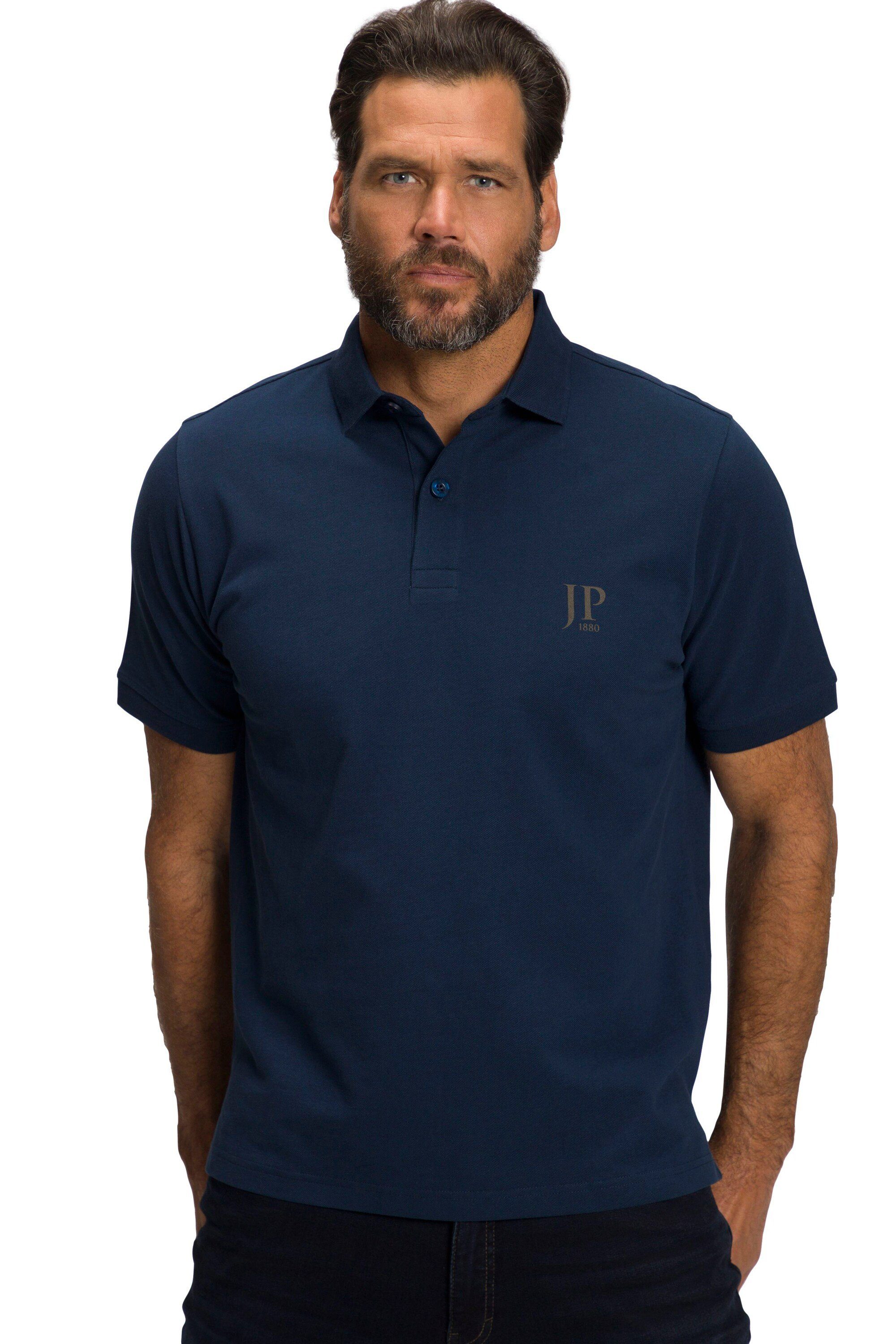 gekämmte Baumwolle (2-tlg) Piqué Poloshirts Basic 2er-Pack JP1880 Poloshirt taupe