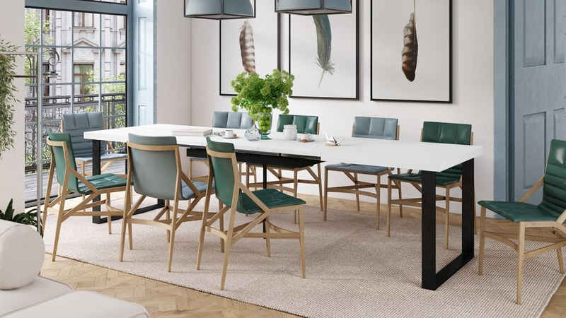 Mazzoni Esstisch Design Esstisch Avella Tisch ausziehbar 160 bis 310 cm