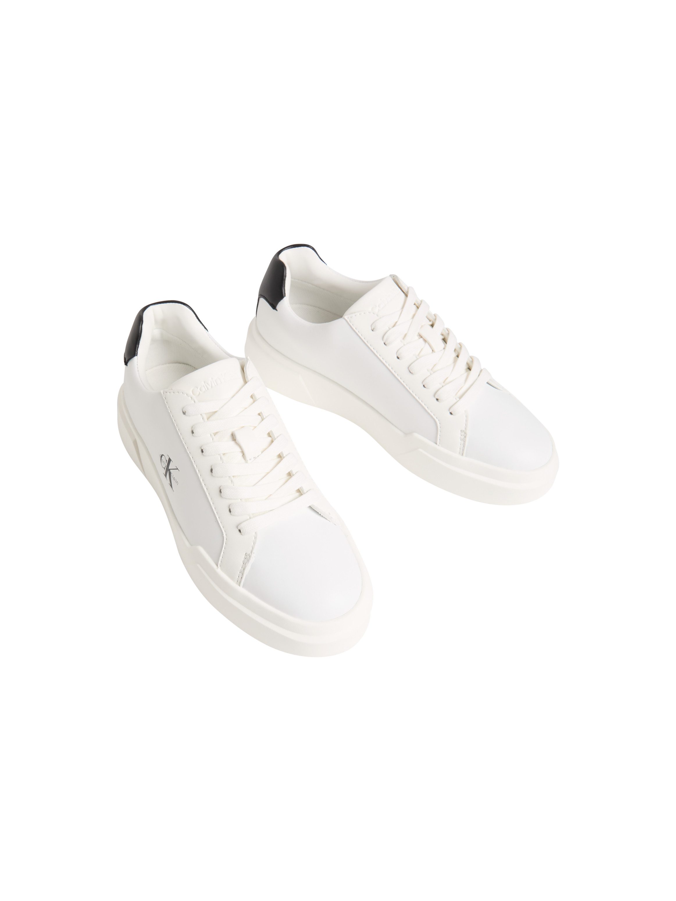 Calvin Klein Jeans CHUNKY CUPSOLE LACEUP LTH Plateausneaker Schnürschuh, Halbschuh mit CK-Logoprägung
