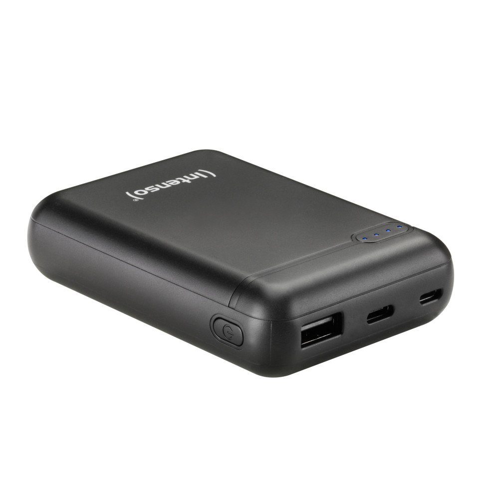 Intenso Powerbank XS 10000 schwarz Solar Powerbank