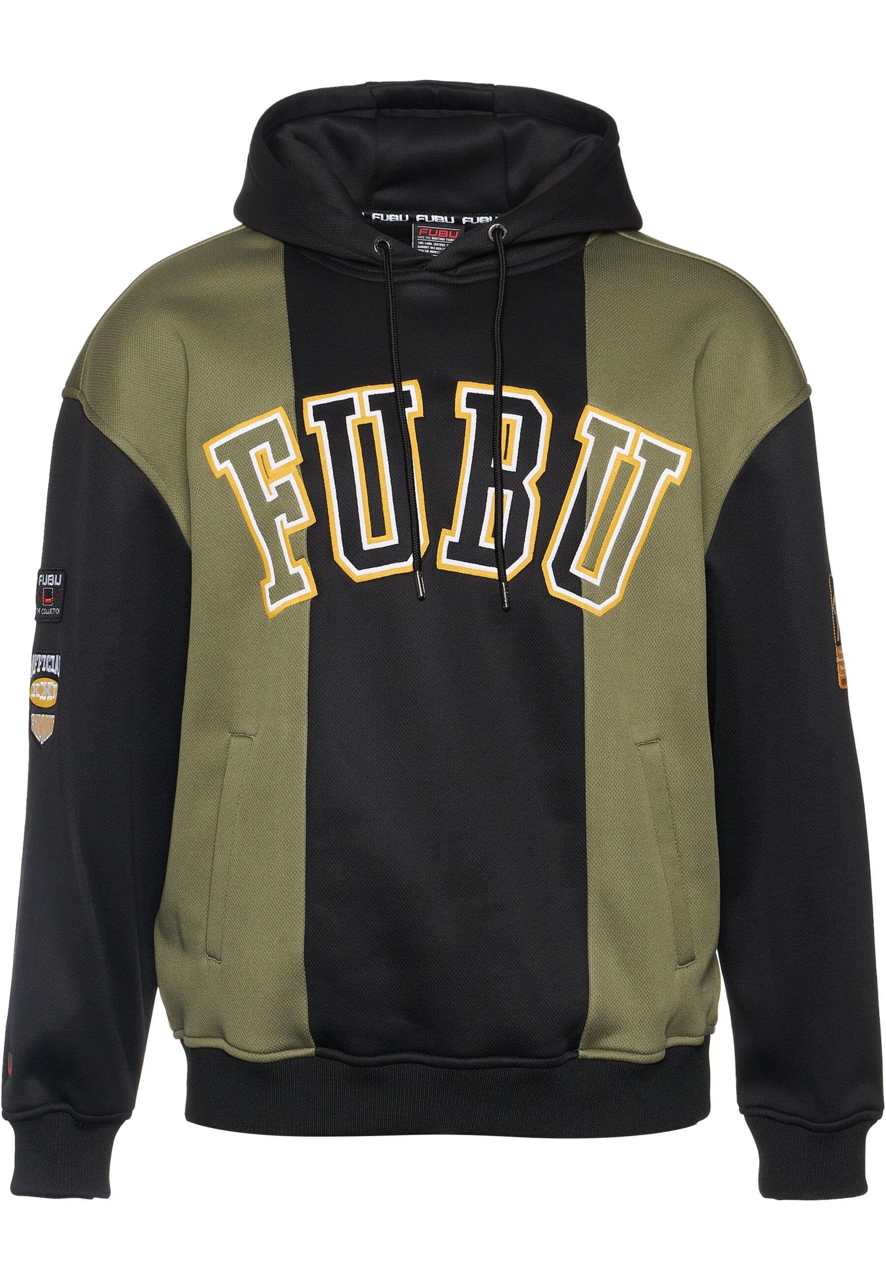 Fubu Kapuzensweatshirt Fubu Herren FM234-010-1 FUBU College Block Mesh Hoodie (1-tlg)