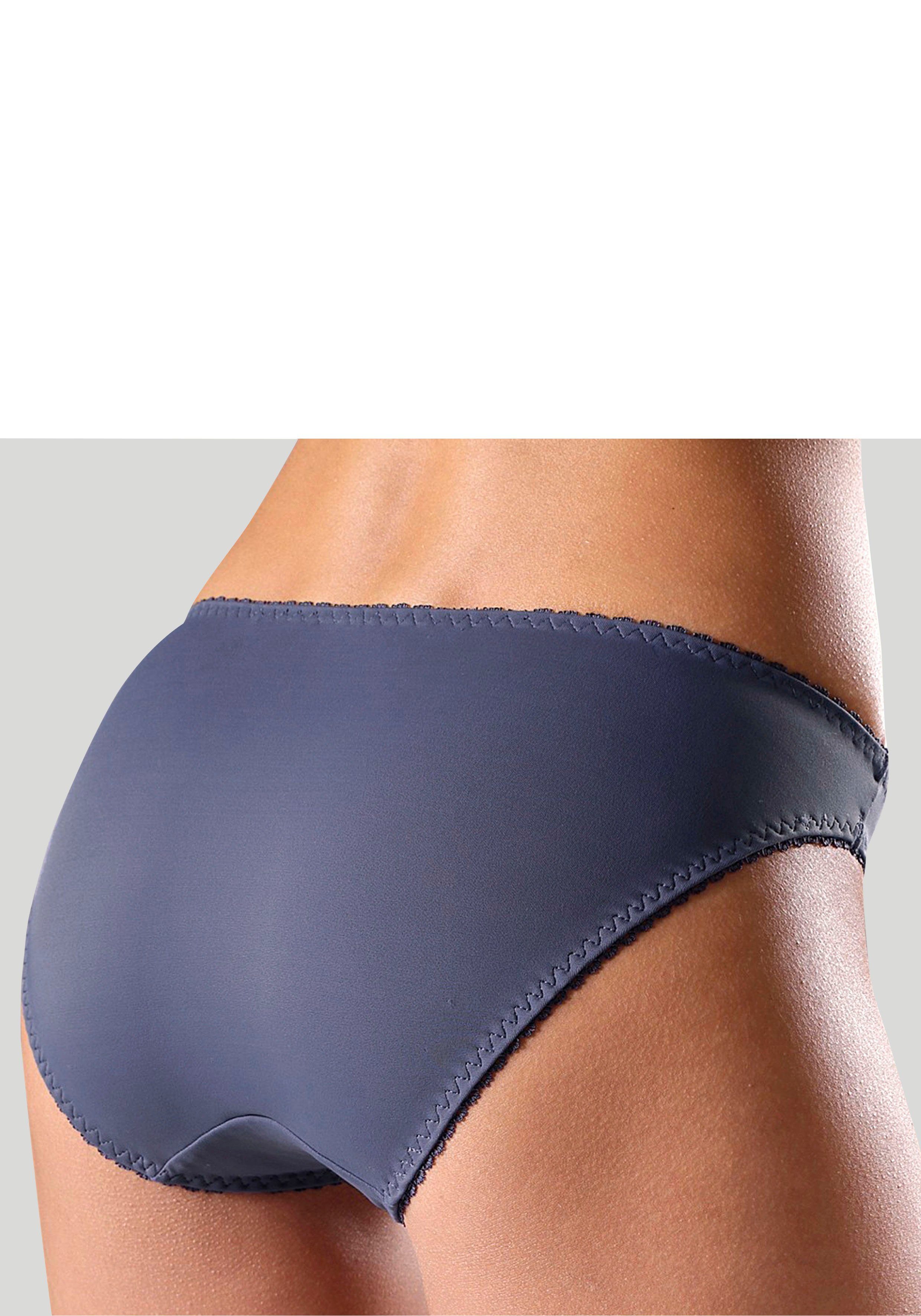 Nuance by Lascana Slip mit Spitzeneinsatz vorne (Packung, 2 Stück) als Dessous-Set kombinierbar, Dessous – Bild 4 von 5