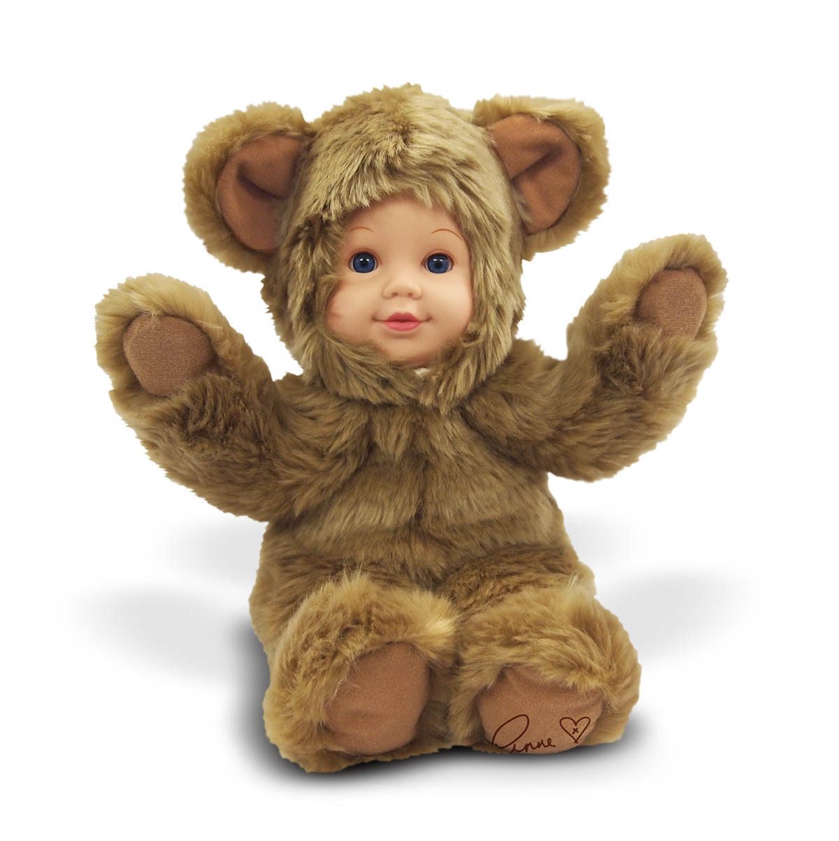 ANNE GEDDES Babypuppe Peek-A-Boo Bear -groß- (1-tlg)