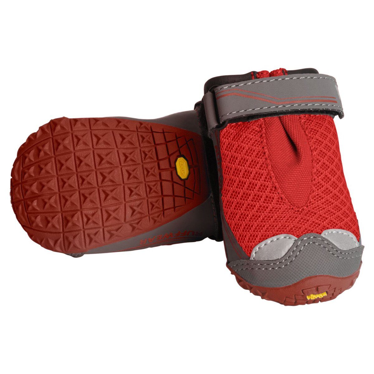 Ruffwear Hundekostüm Hundeschuhe Grip Trex Red Sumac - 2 Stück