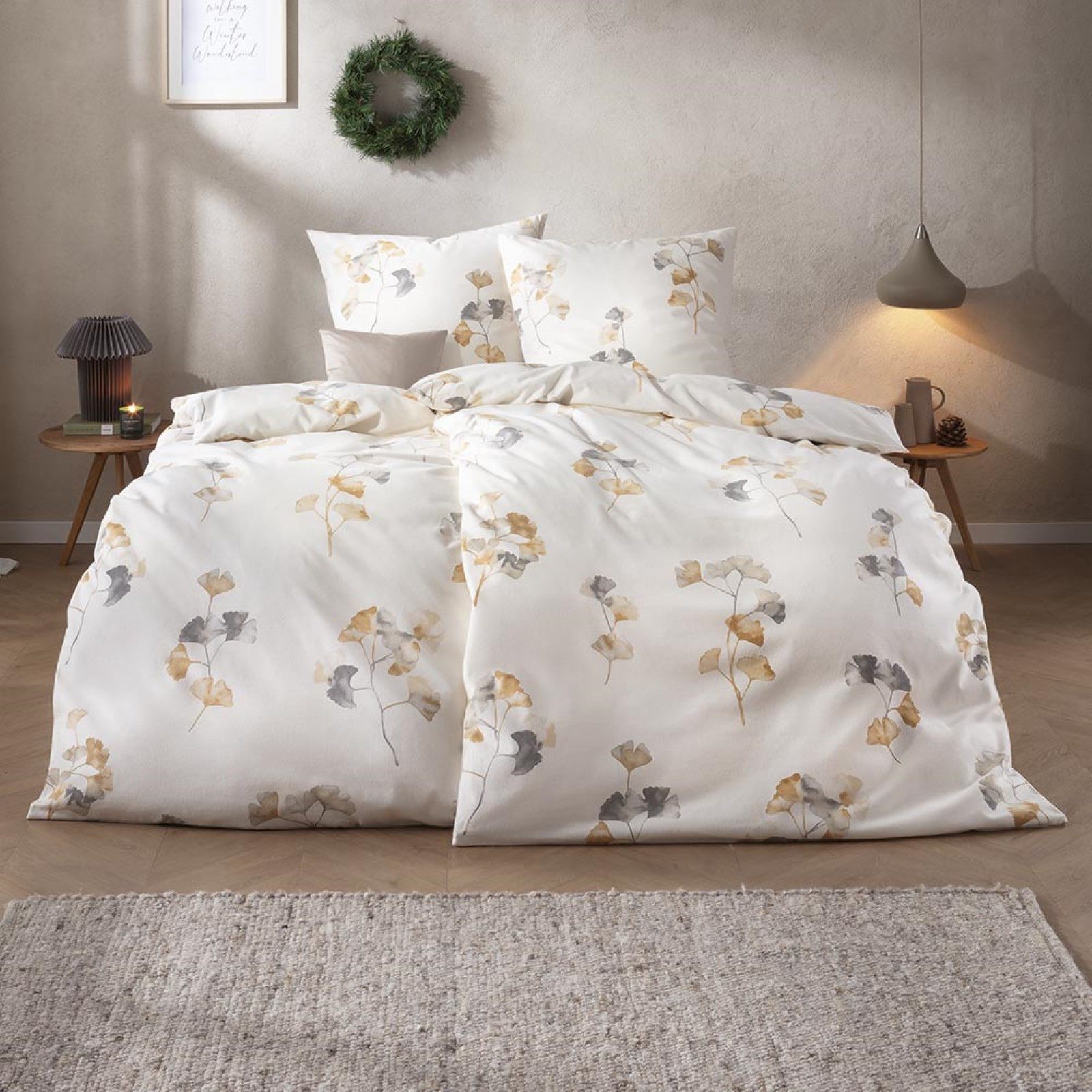 Estella Bettwäsche Estella Samt + Seide Flanell Bettwäsche 155x220 Velturno günstig online kaufen