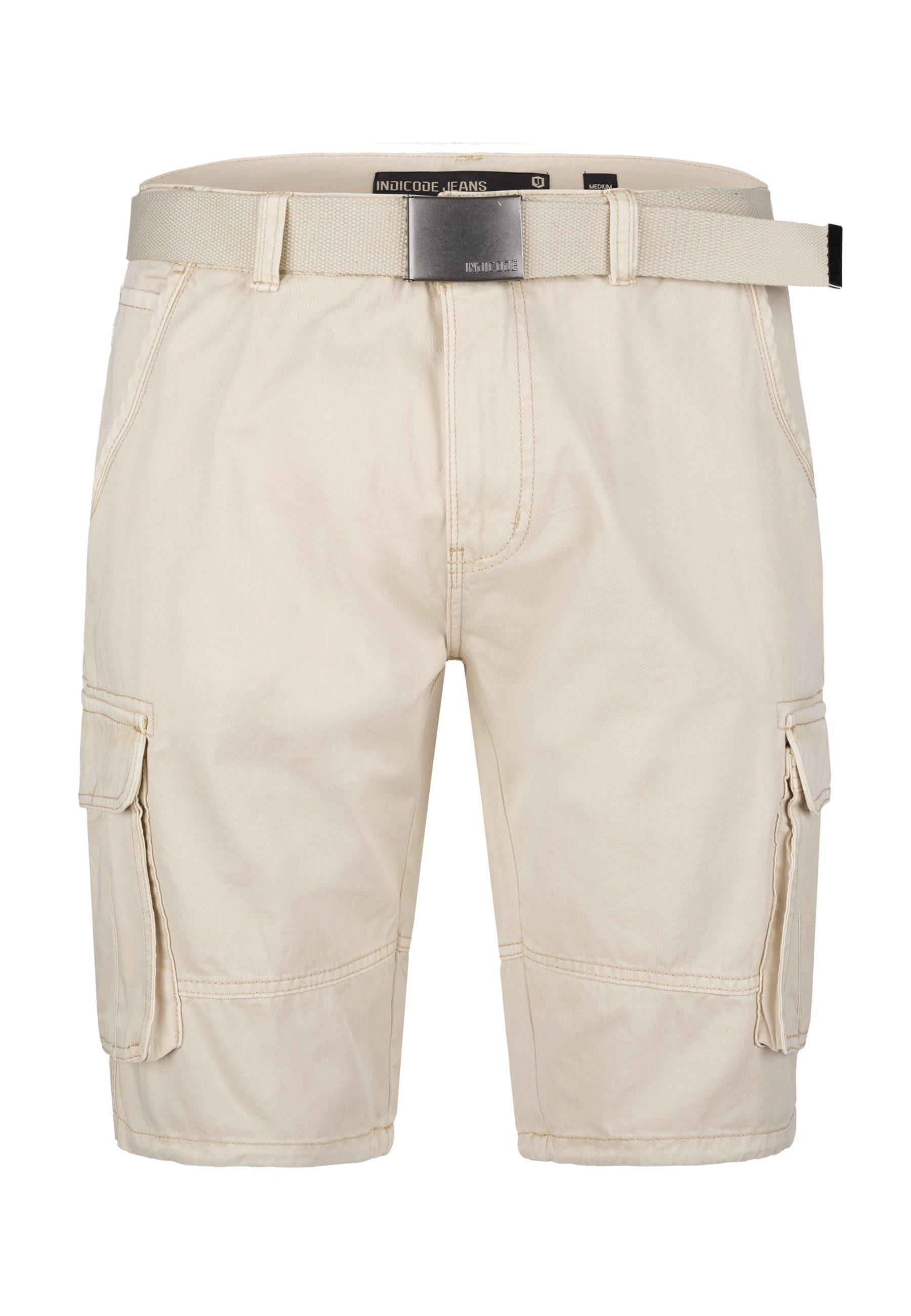 Brown Blixt Dk Cargoshorts Indicode