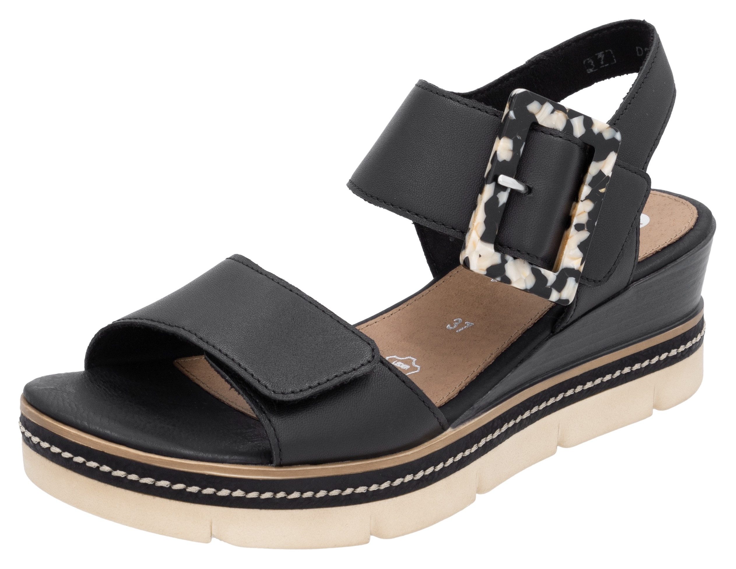 Remonte Elisabeth Hurley-Collection Keilsandalette Keilabsatz, Riemensandal günstig online kaufen