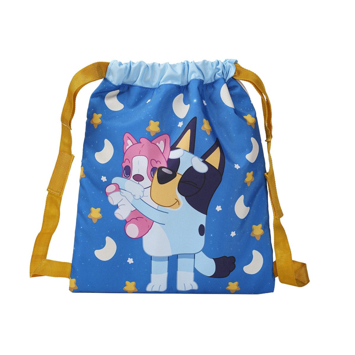 Bluey Turnbeutel 35 × 30 cm Sportbeutel Kinder mit Kordelzug