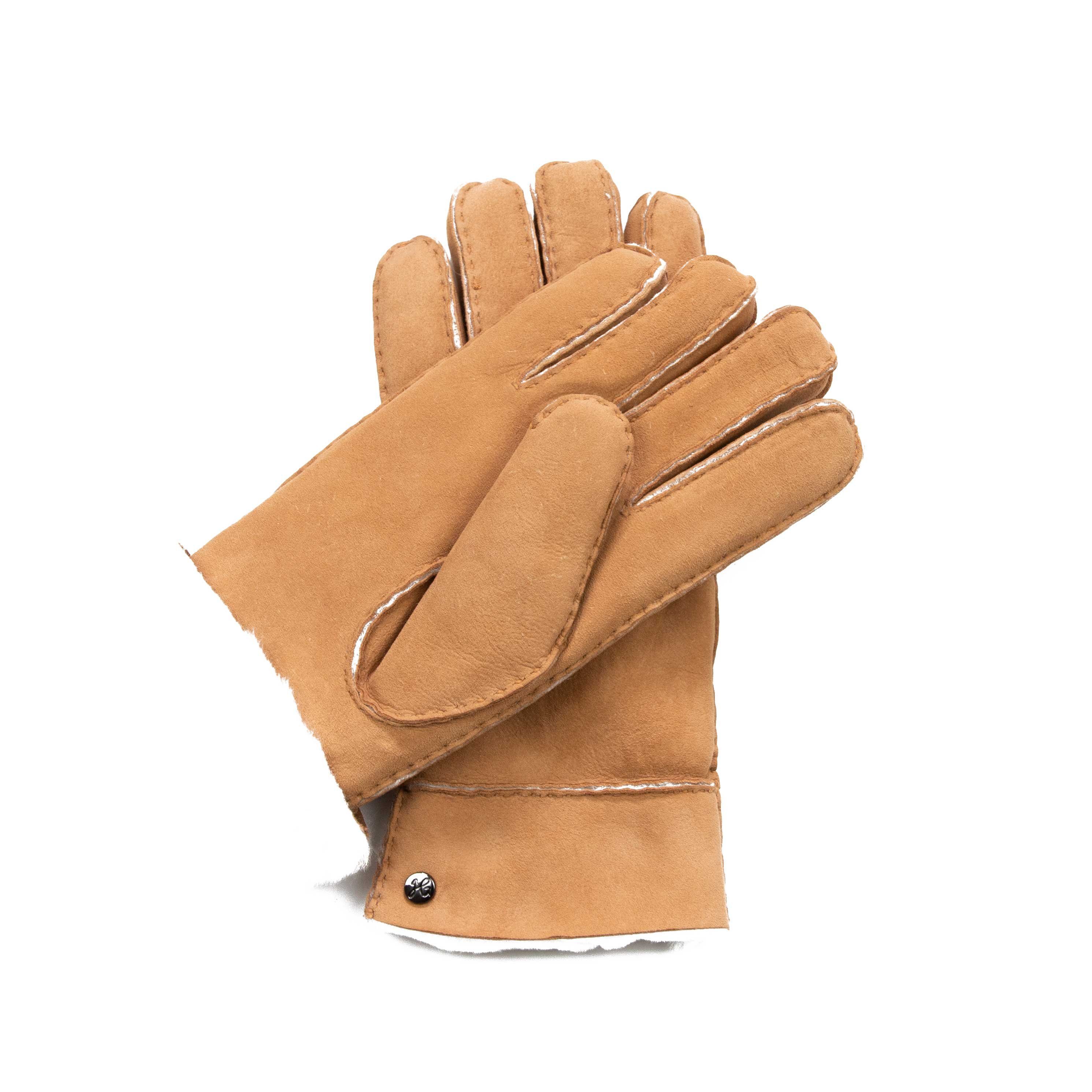 Hand Gewand by Weikert Merino-Lammfell spanischem ADAM Lammfell-Handschuhe Lederhandschuhe - aus