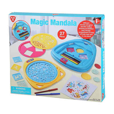 Playgo Malvorlage Magic Mandala, 27 Teile