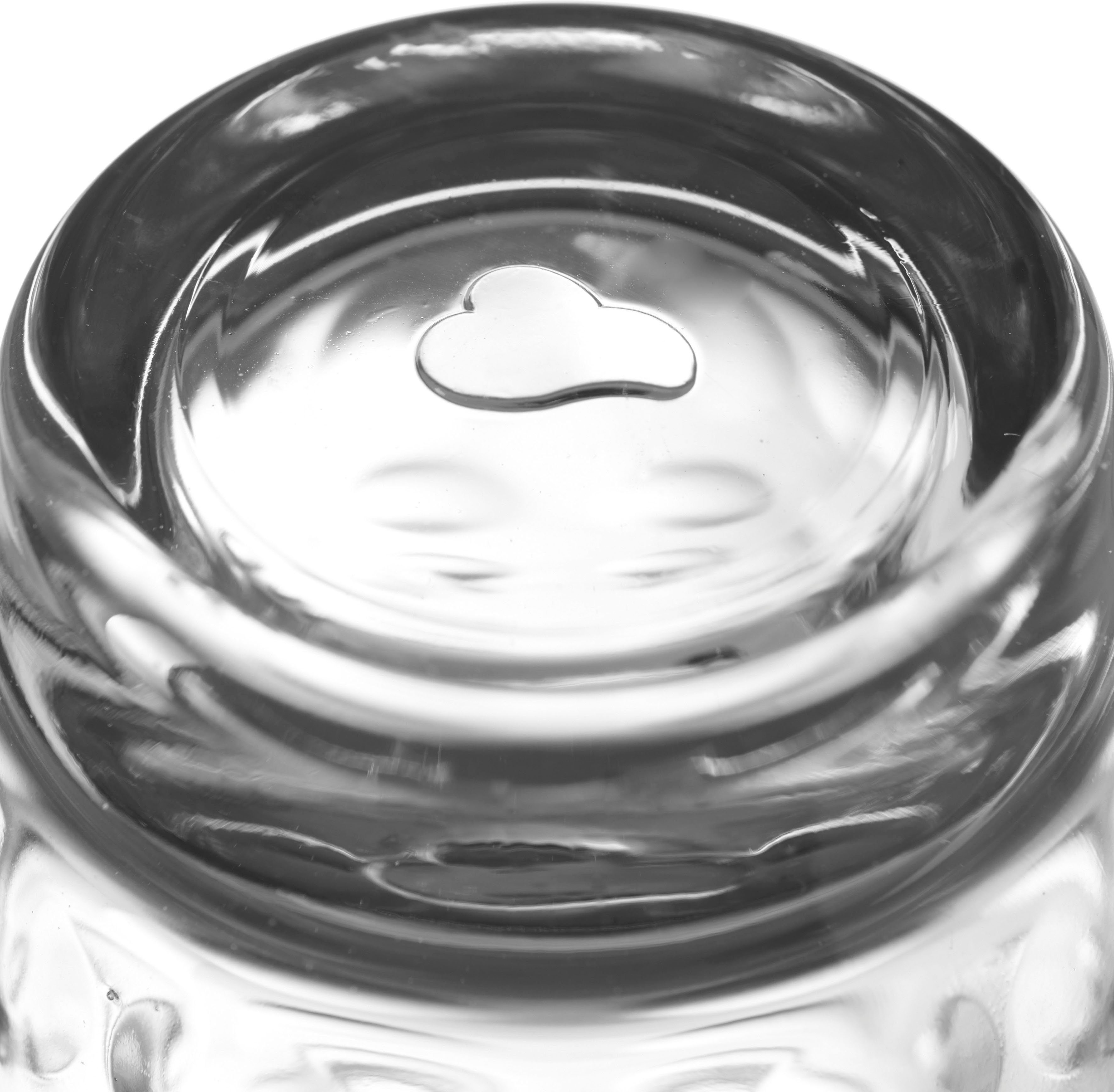 LEONARDO Gläser-Set OPTIC, 6-tlg., Glas, 215 ml, 6-teilig