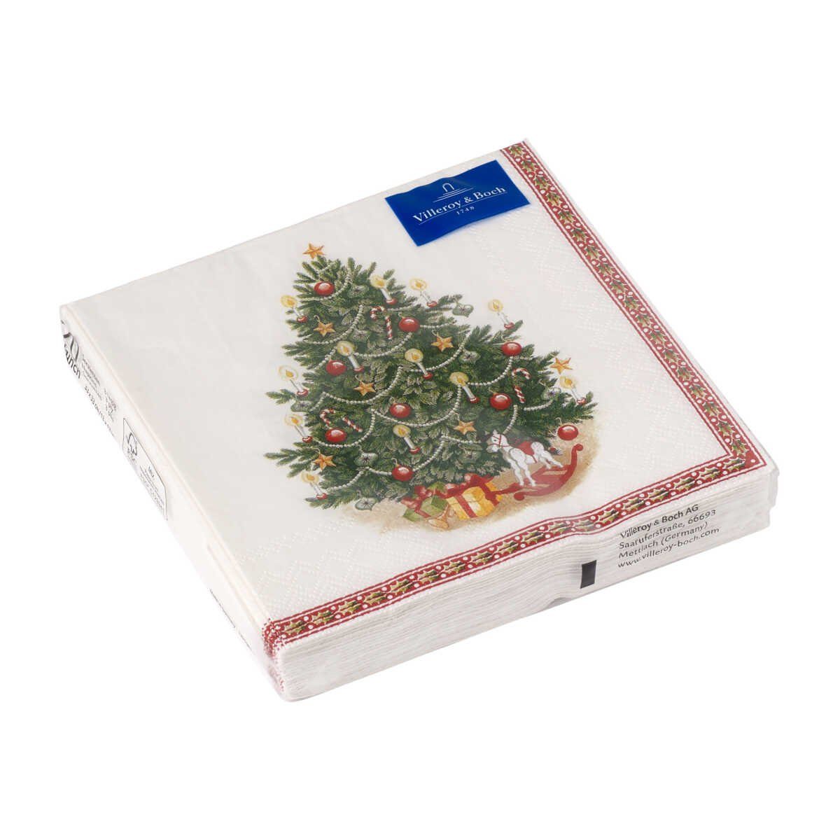 Villeroy & Boch Papierserviette Winter Specials Weihnachtsdekoration, 25x25 cm