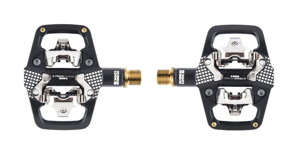 Look Klickpedale LOOK X-Track En-Rage+ Titan Offroad Klickpedal Titanachse 67 mm Plattf