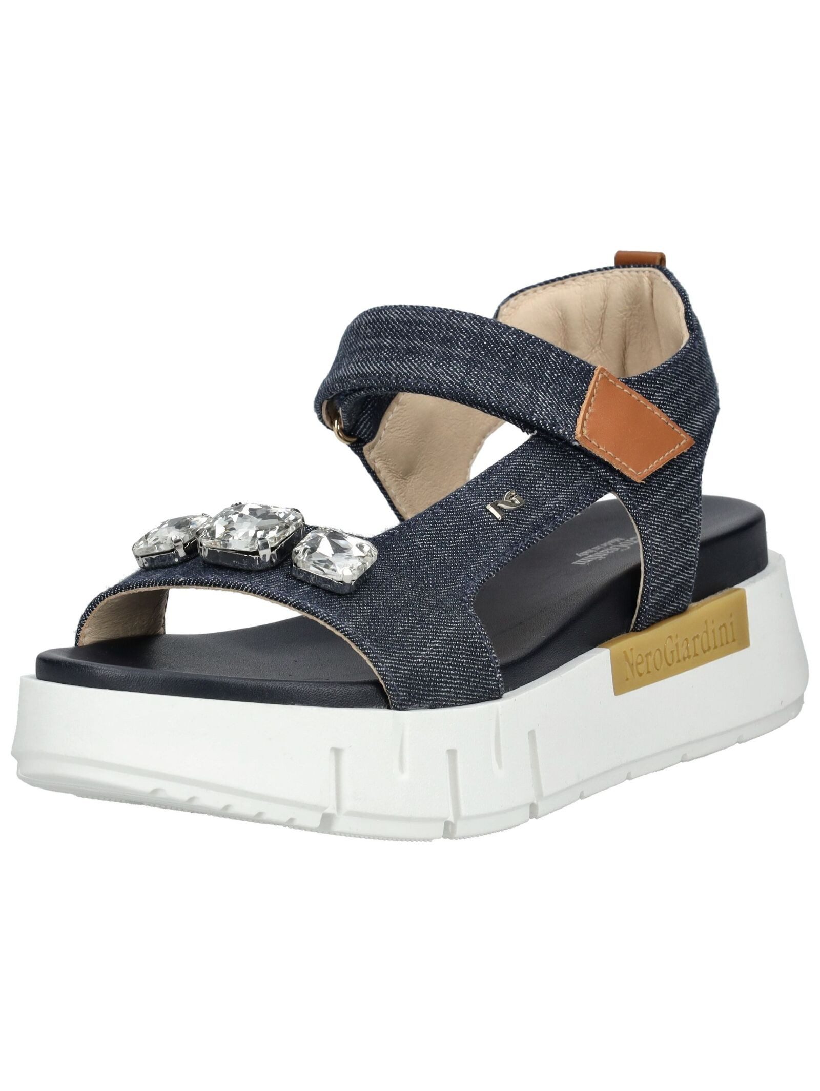 Nero Giardini Sandalen Lederimitat/Textil Plateausandaletten
