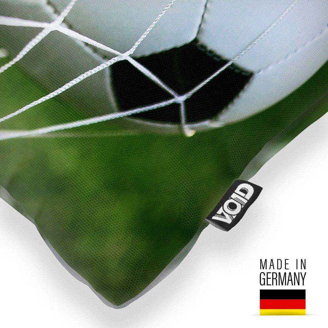 VOID Kissenbezug, (1 Stück), Fussball Tor Ball EM WM Elfmeter Spiel Stadion Bundesliga Weltmeister