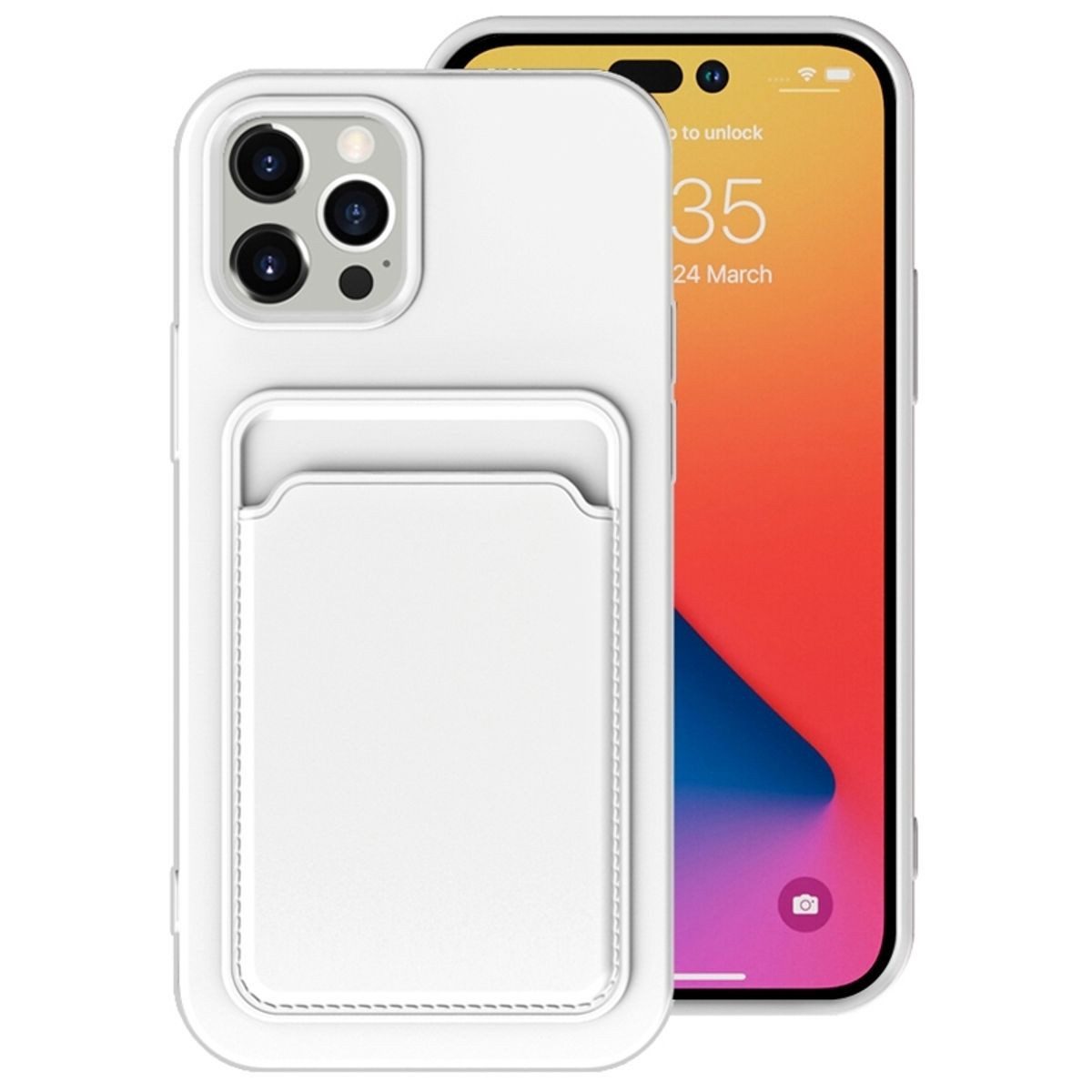 König Design Handyhülle Apple iPhone 14 Pro, Schutzhülle Case Cover Backcover Etuis Bumper