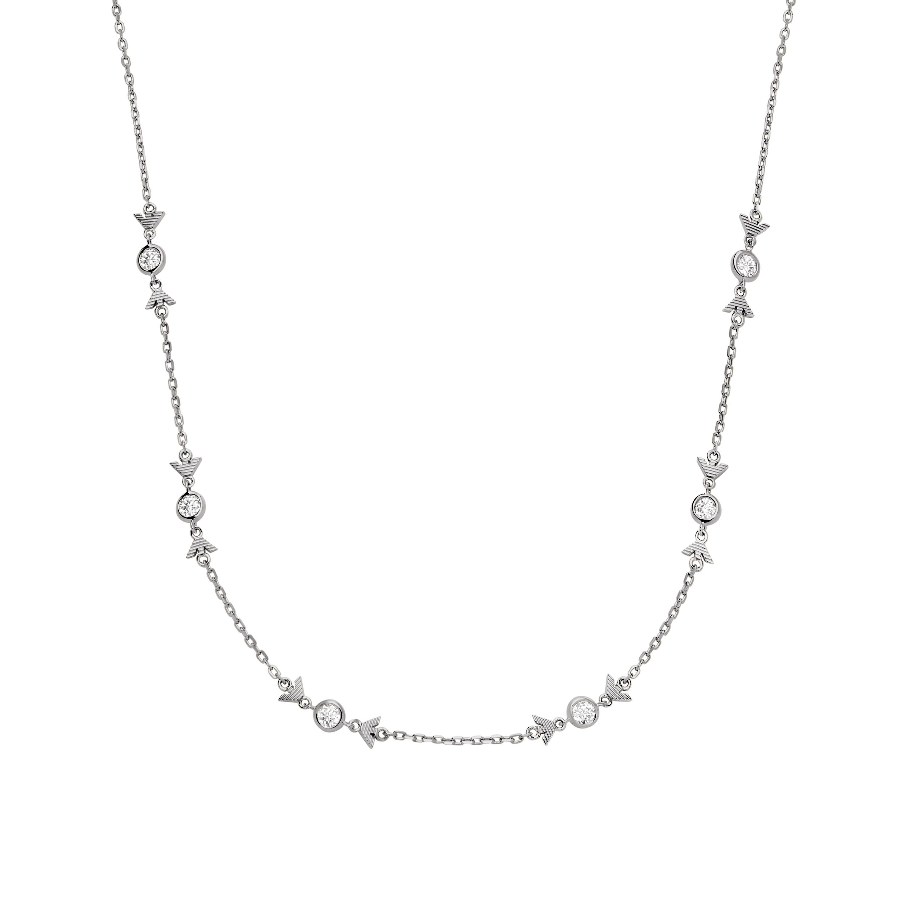 Emporio Armani Kette ohne Anhänger Schmuck Geschenk Silber 925 Halsschmuck, günstig online kaufen