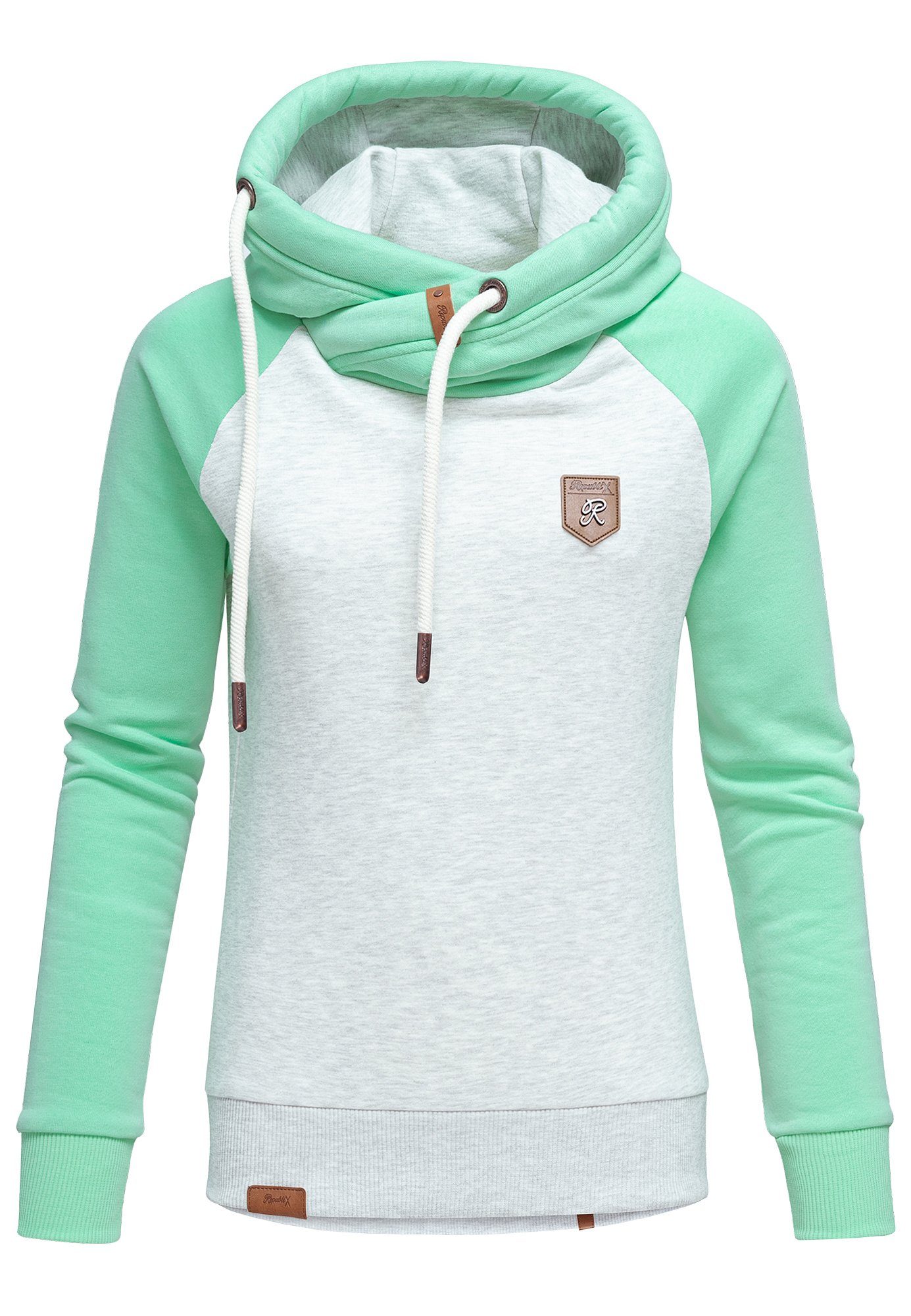 REPUBLIX Sweatshirt RILEY Damen Kapuzenpullover Sweatjacke Pullover Hoodie günstig online kaufen
