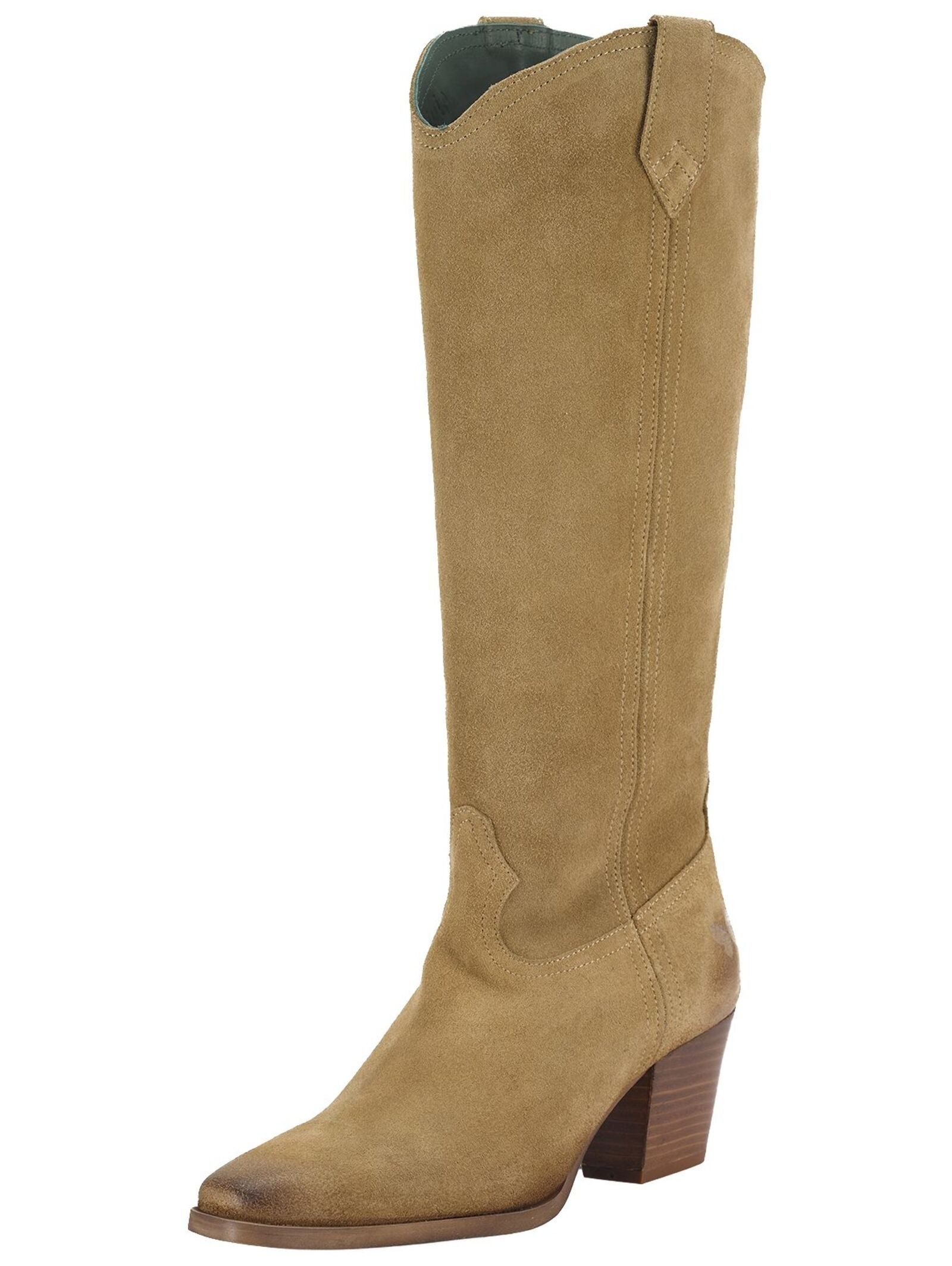 Felmini Stiefel Veloursleder . Bikerboots