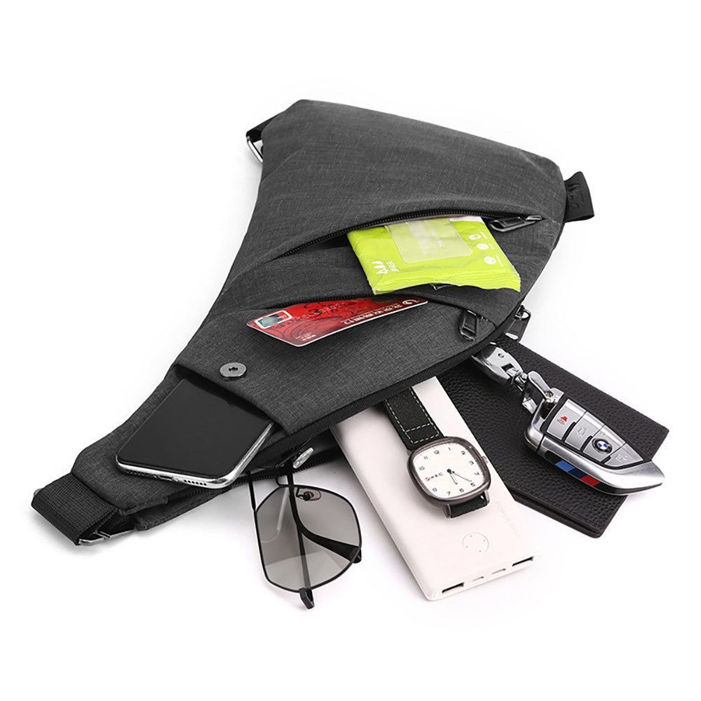 AURIVION Umhängetasche Umhängetasche Herren, Crossbody Messenger Bag für Alltag & Reise (Set, 1-tlg., 1 × Herren Umhängetasche), Ideal für Alltag, Arbeit, Reisen und Freizeit