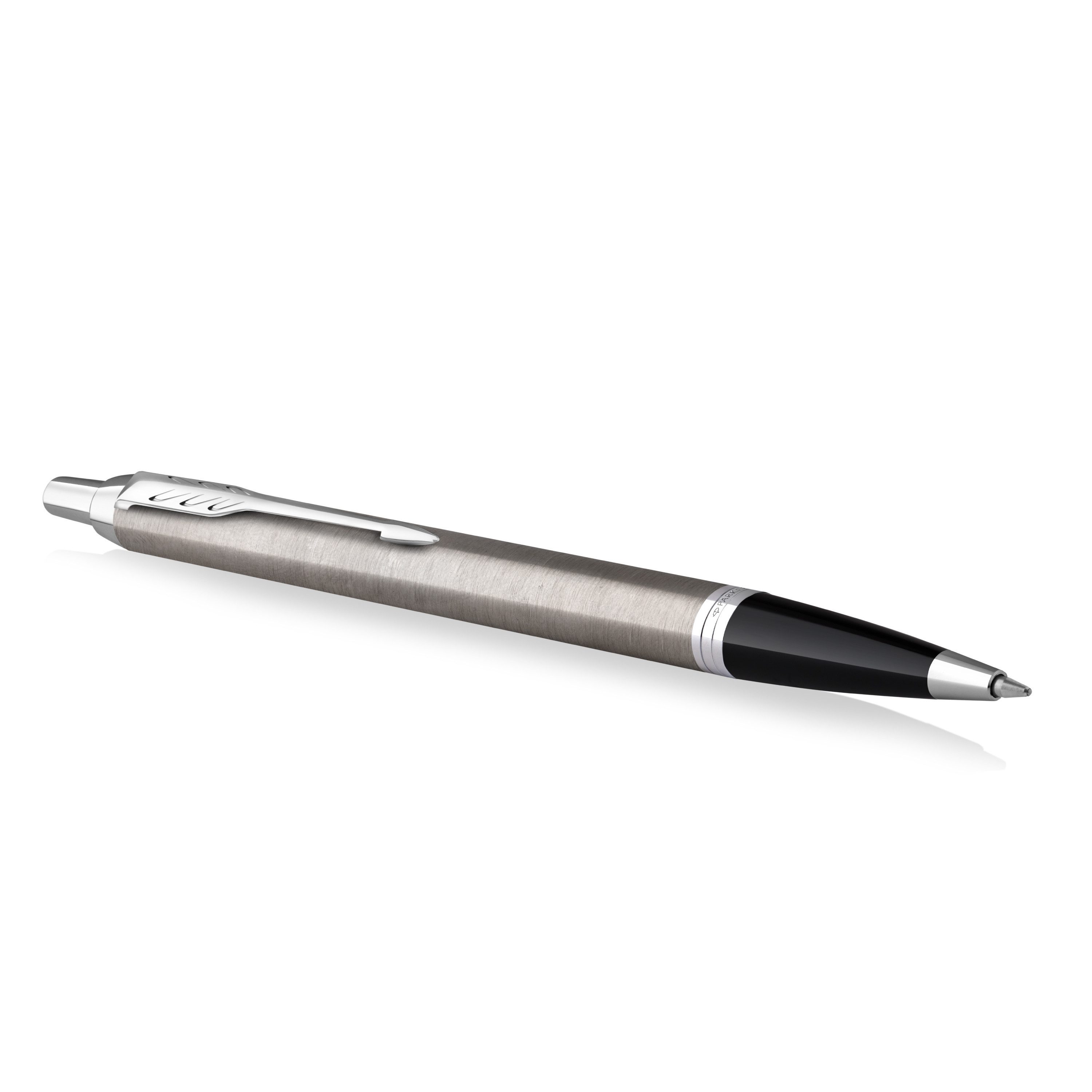 Parker Kugelschreiber & Kugelschreiber DuoSet IM Brushed Metal CC M Geschenkbox