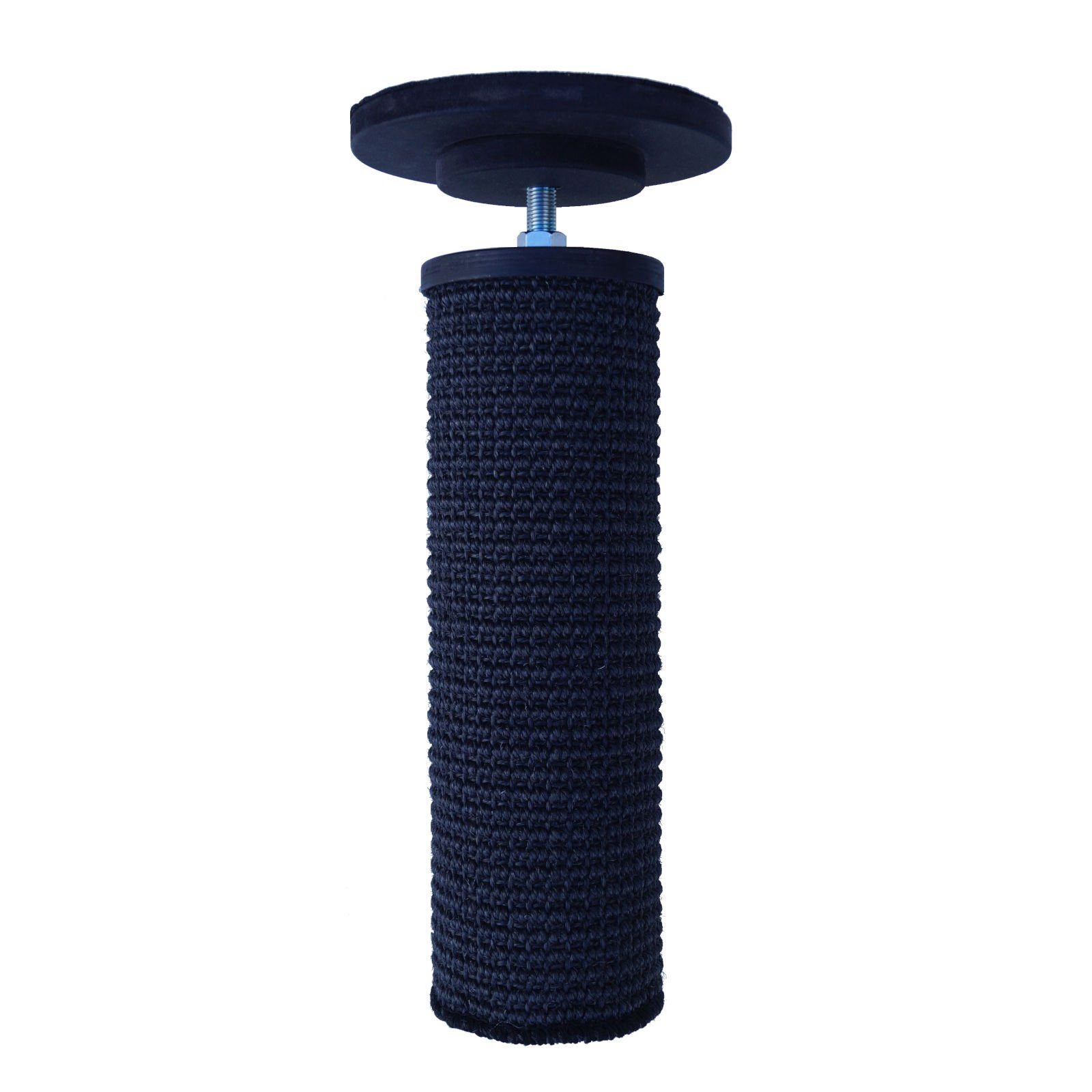 Kratzsäule Kratzbaum Decken-Säule Ø 13 cm Schwarz - 45-60cm